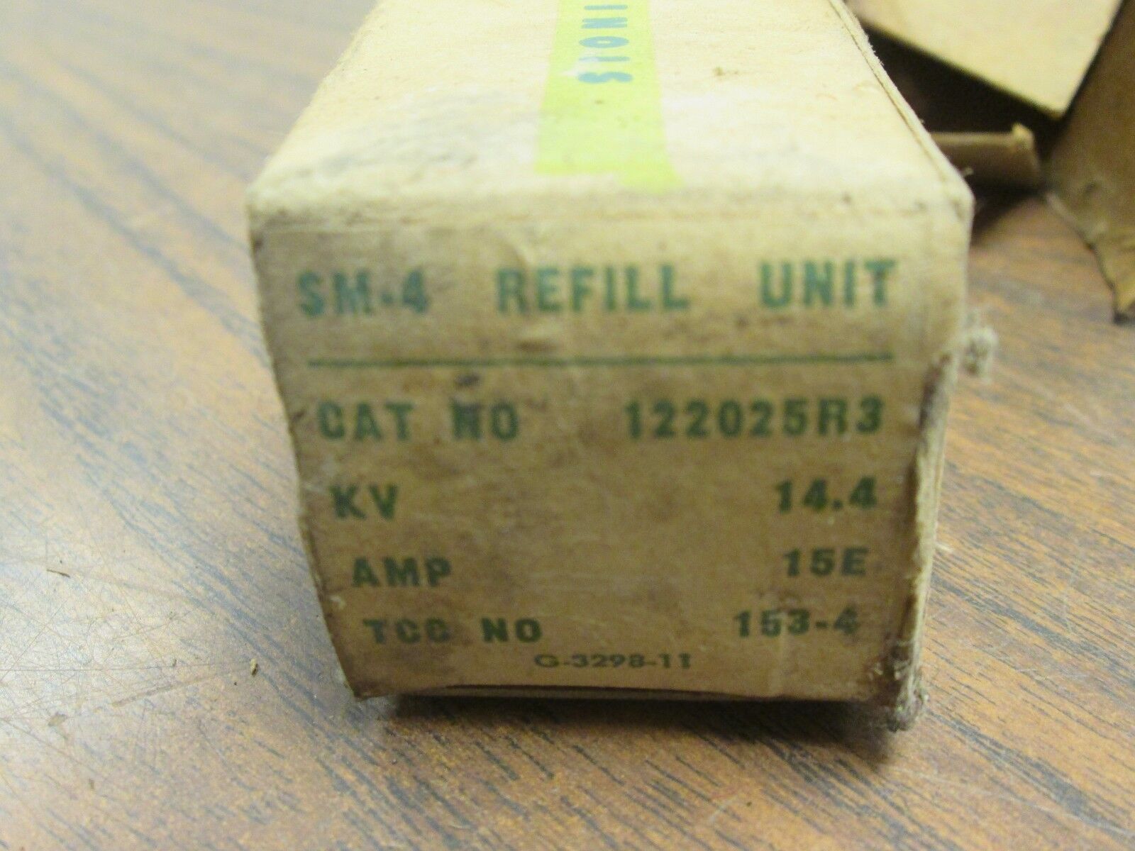 S&C SM-4 Refill Unit 122025R3 15E 14.4KV New Surplus