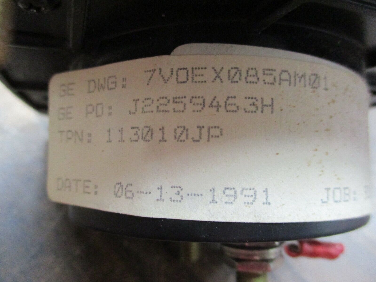 GE Load Meter 7VOEX085AM01 Range: 0-150% Used