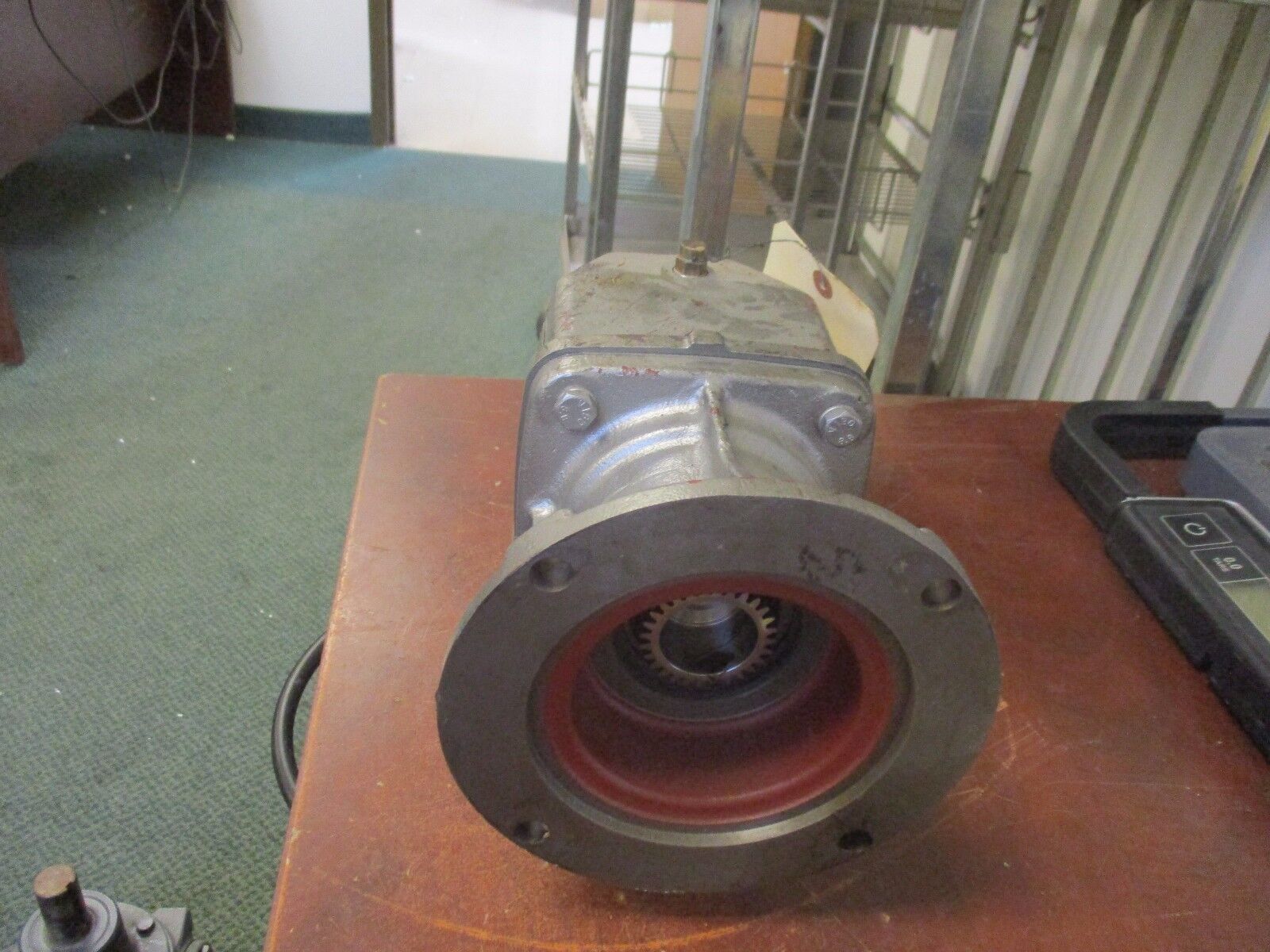 Nord Unicase Reducer 12N140TC-90 L/9 CUS Ratio 4.93 374 In-LB Torque Out Used