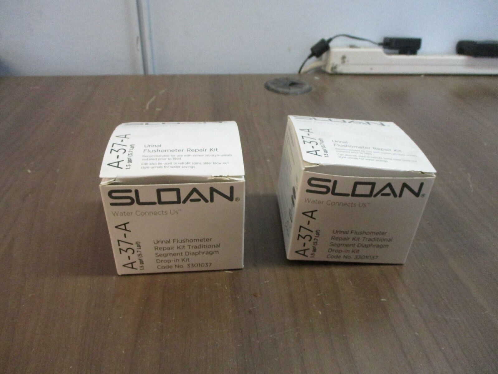 Sloan Urnial Flushometer Repair Kit A-37-A 1.5GPF *Lot of 2* New Surplus