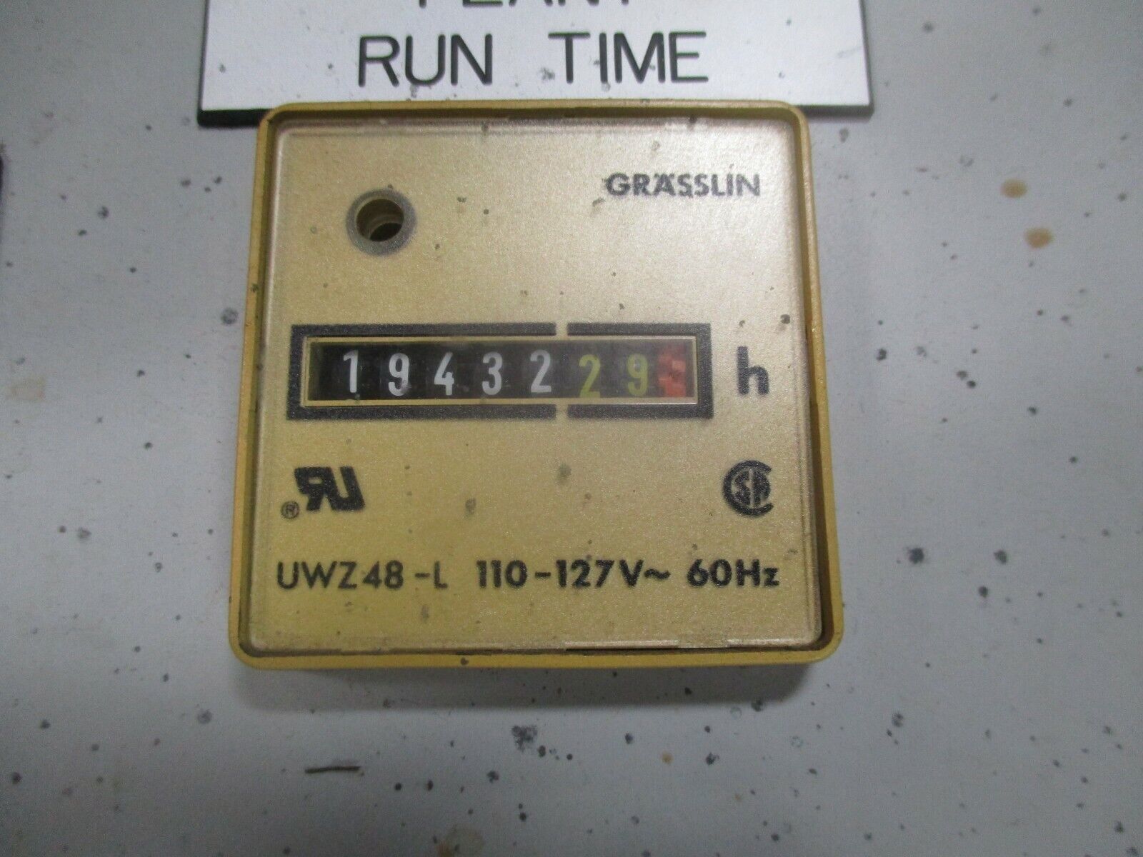 Water Services Corp Reverse Osmosis Controller TFBG12600 Used