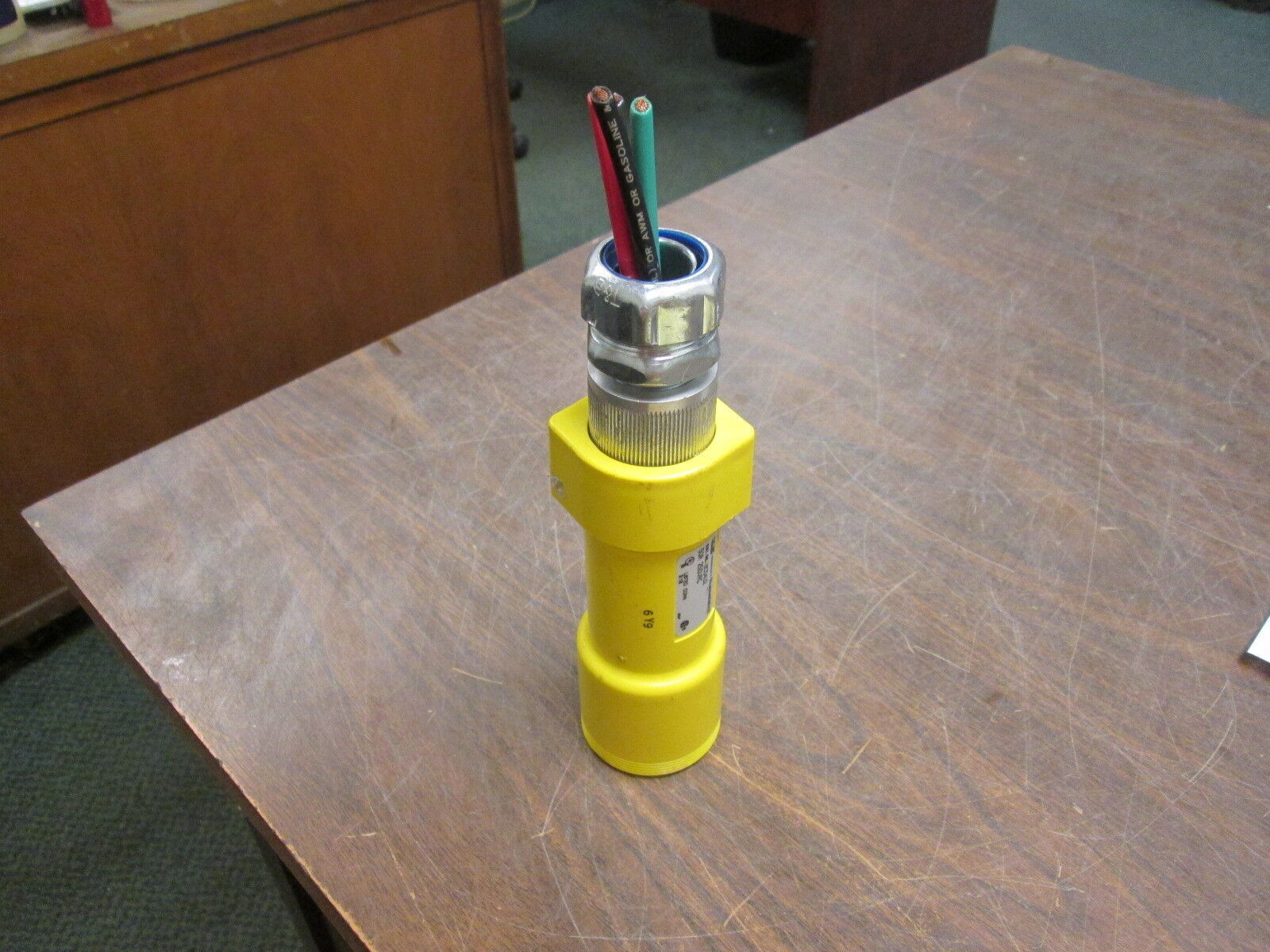 Russellstoll Connector 9C54U2T 50A 250V Used