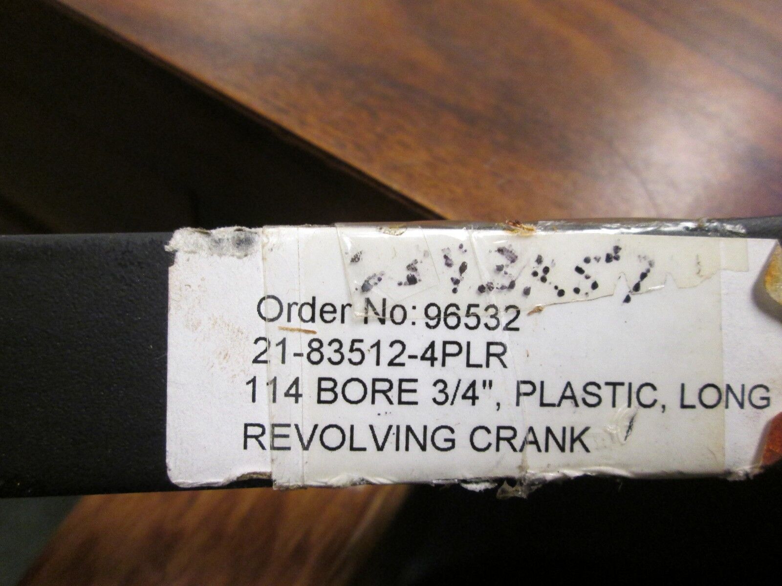 Lowell Revolving Crank 21-83512-4PLR 114 Bore 3/4" New Surplus