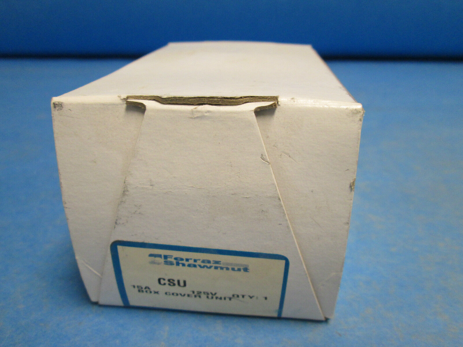 Ferraz Shawmut CSU 15A 125V Box Cover Unit *New In Box*