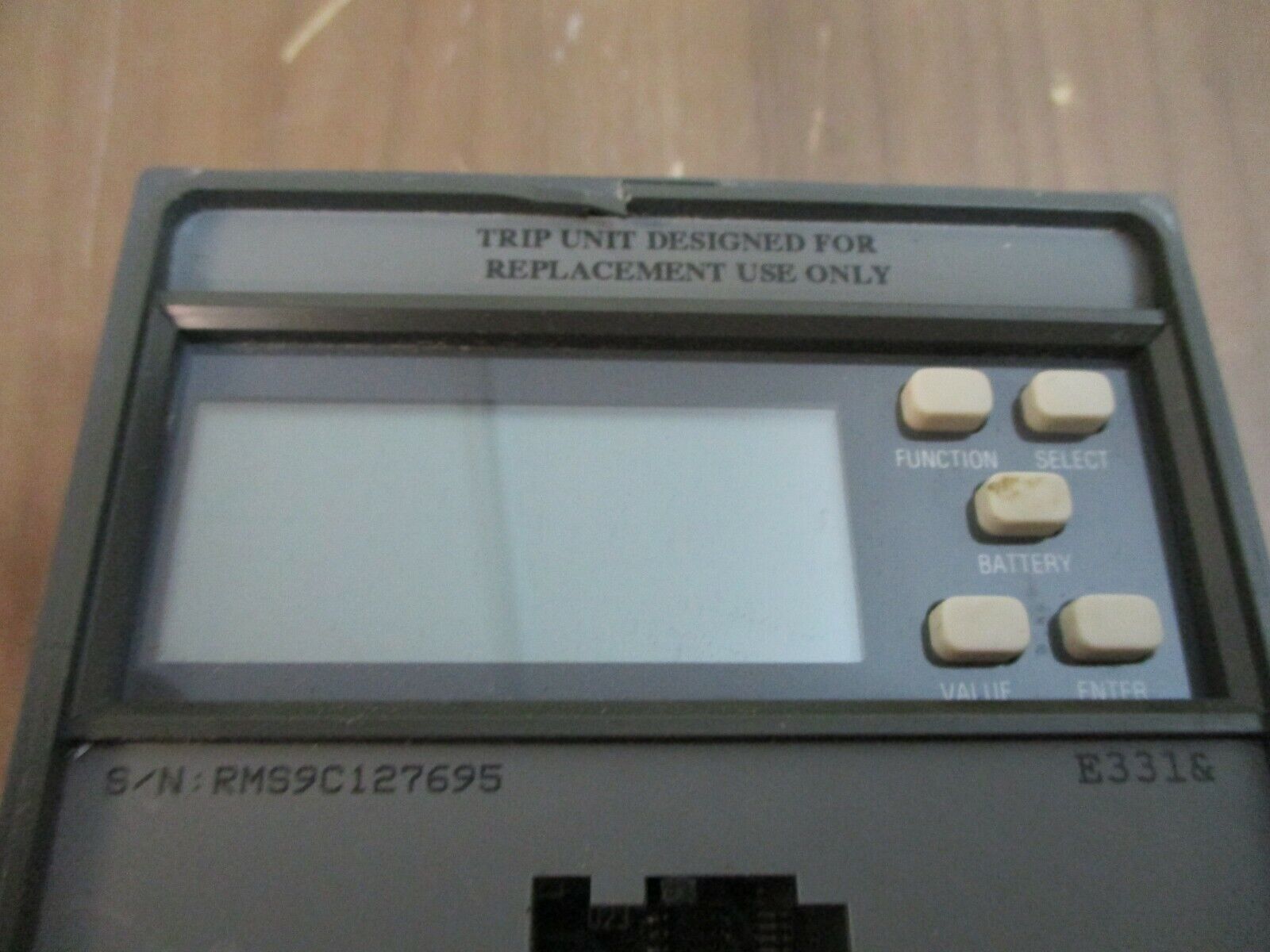 GE MicroVersaTrip PM Trip Unit C216LSIMR Sensor: 1600A Used