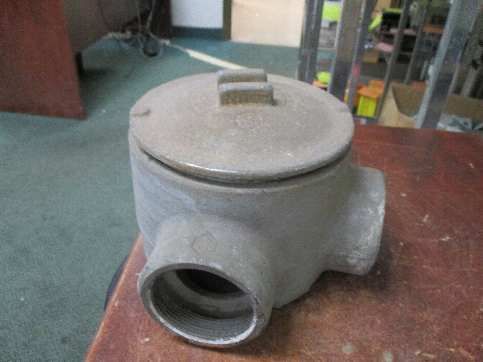 Crouse-Hinds Explosion Proof Outlet Box GUAL69/GUJL69 Used