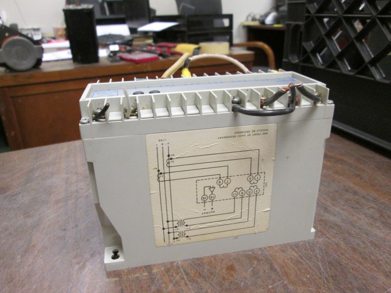 Crompton Transducer 256-TWMU-P34 480V L-L CT 80/1 4125W 60Hz Used