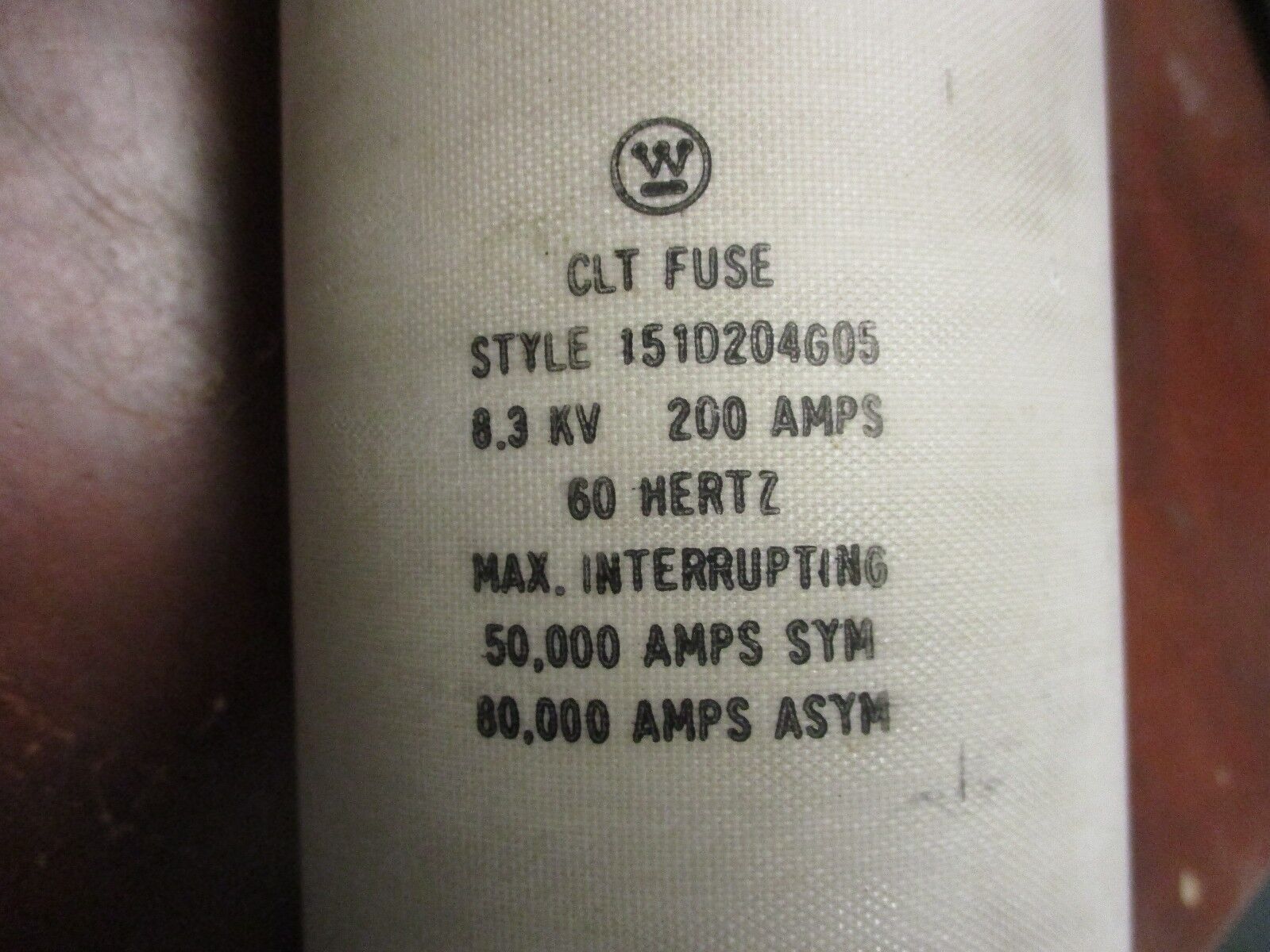 Westinghouse CLT Fuse 151D204G05 200A 8.3KV 60Hz Used