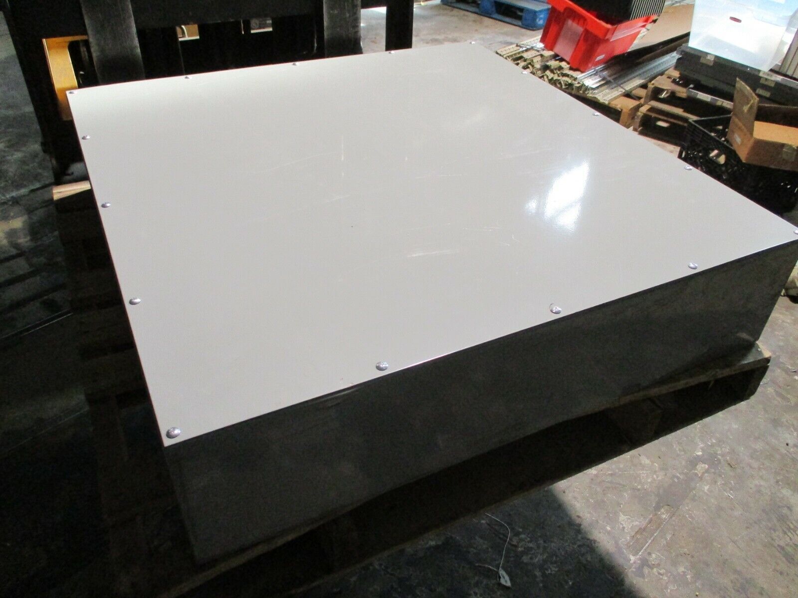 Povolny Nema 1 Enclosure Size: 40" x 41" x 9" *Some Shelf Wear* New Surplus