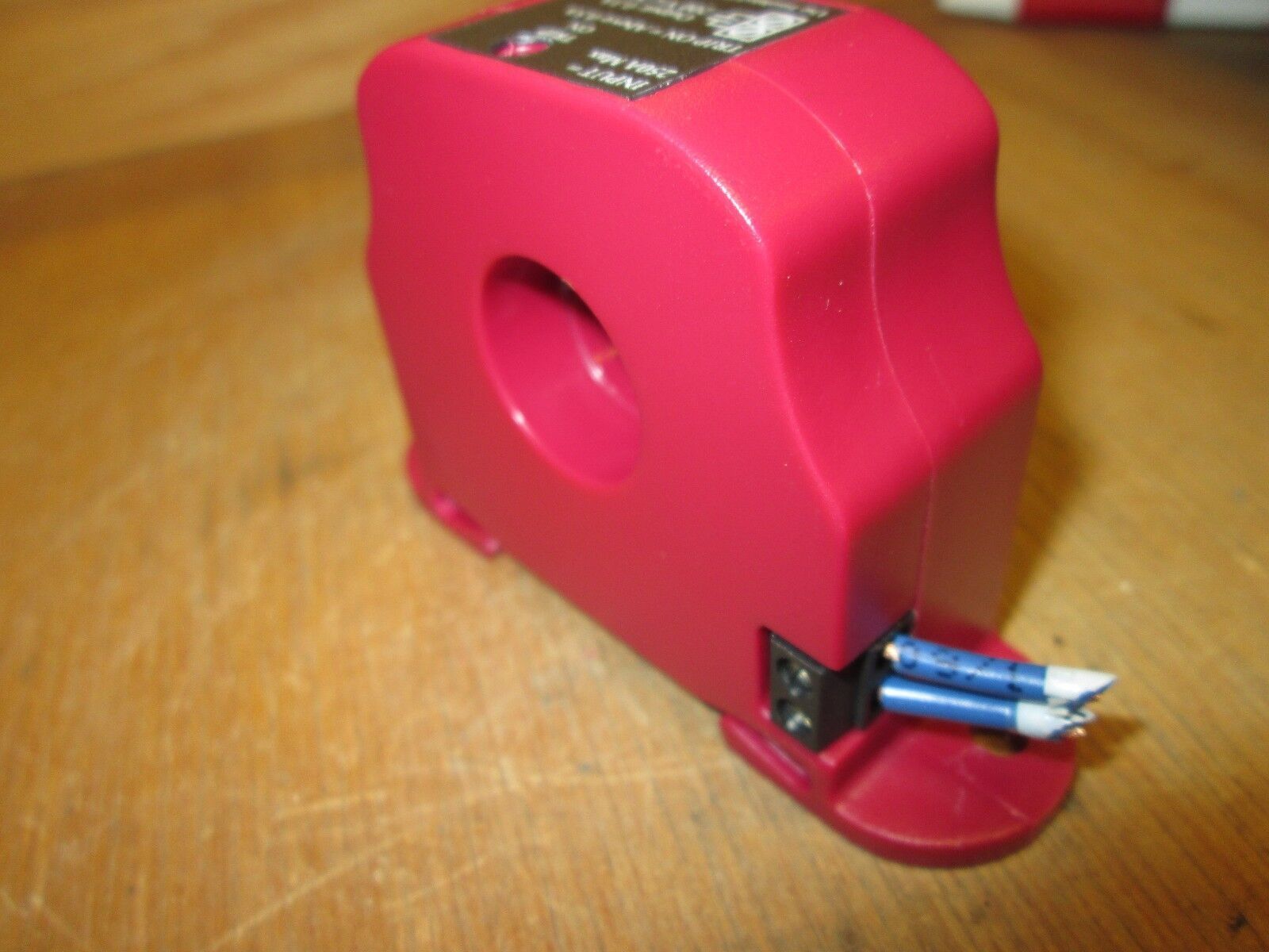 ACI Current Transducer Input: 250A max Output: .3A 200V Trip for 0.5A Used