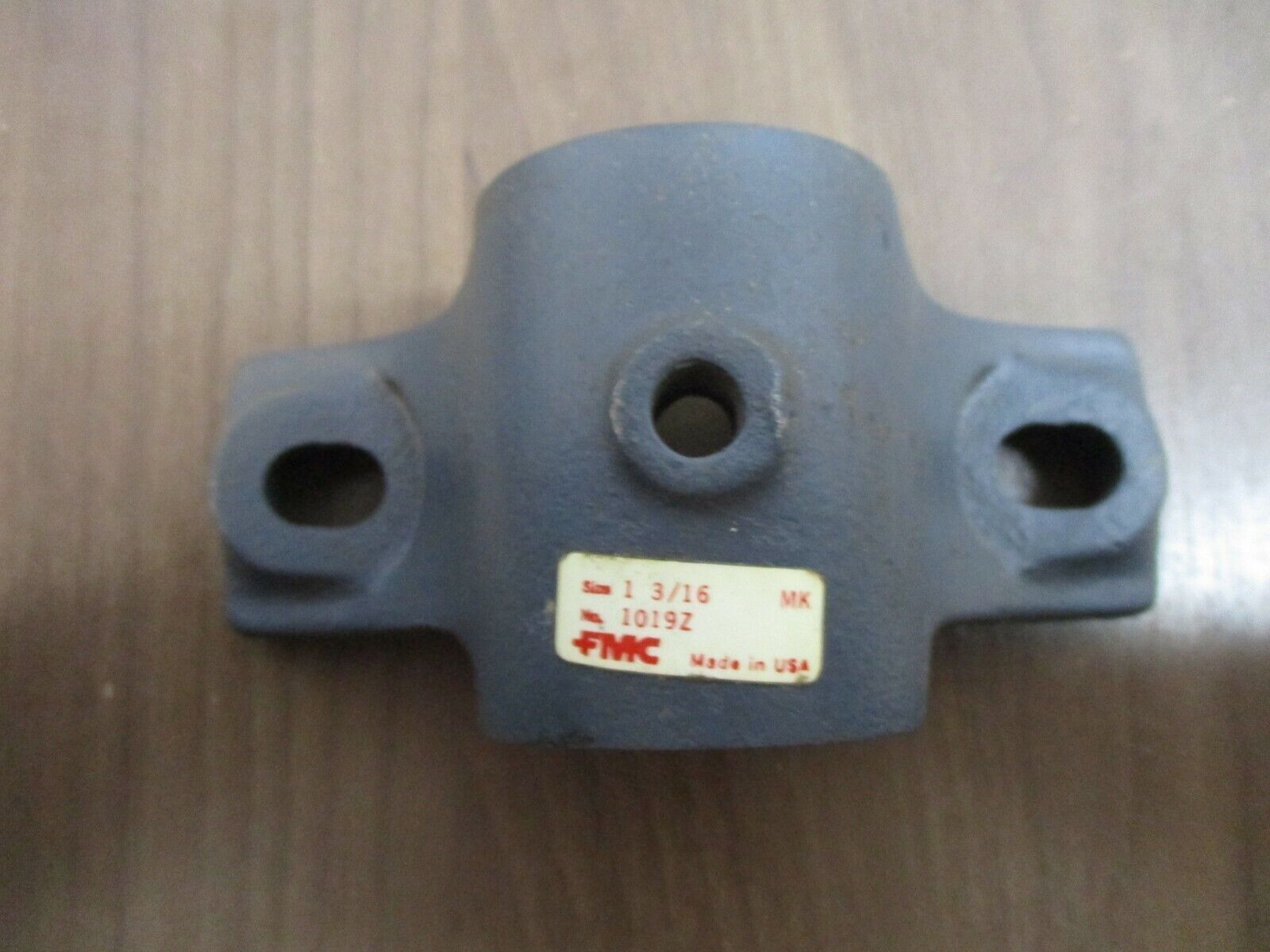 FMC Pillow Block Bearing 1019Z Size: 1 3/16" Used