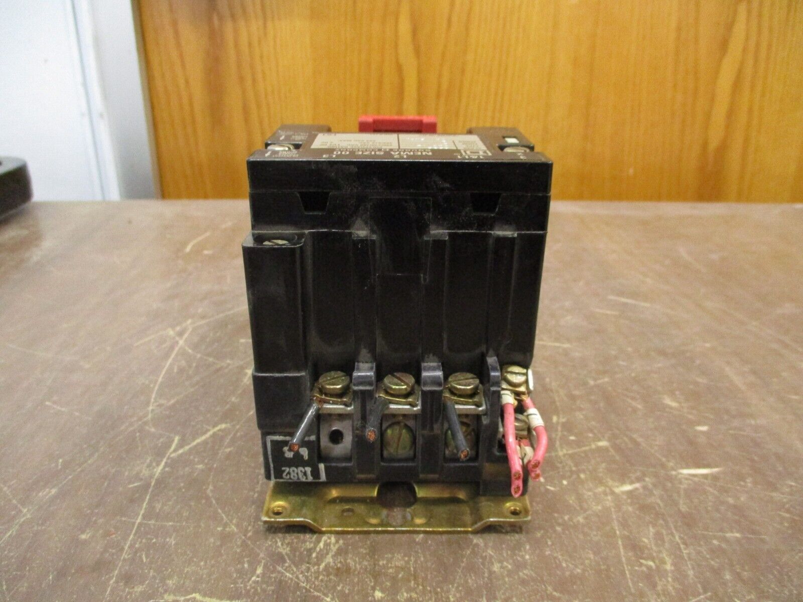 Square D Starter 8536SAG12 Size 00 120V Coil Thermal Overload Used