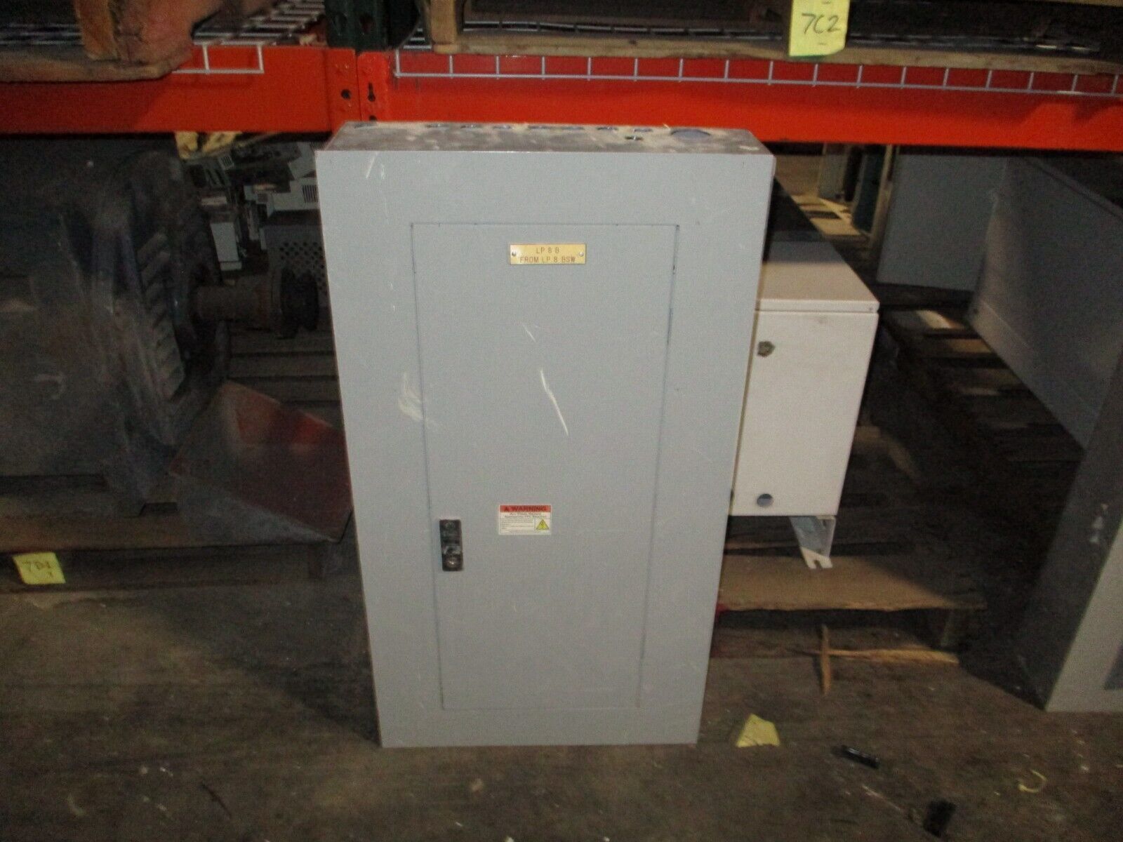 GE Main Lug Breaker Panel AEF3301MTX 125A Max 480/277V 3Ph 4W 30-Slot Used