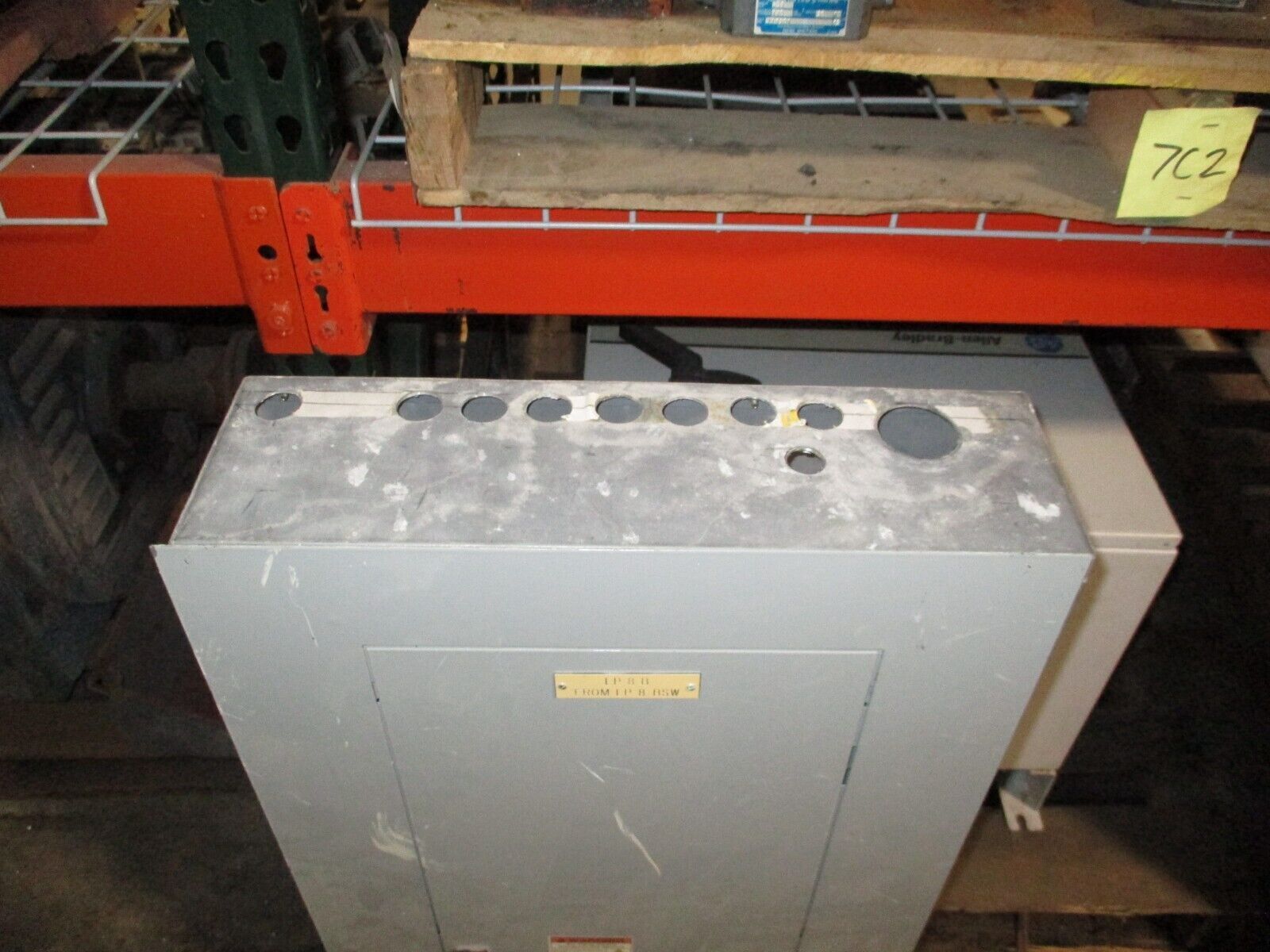 GE Main Lug Breaker Panel AEF3301MTX 125A Max 480/277V 3Ph 4W 30-Slot Used