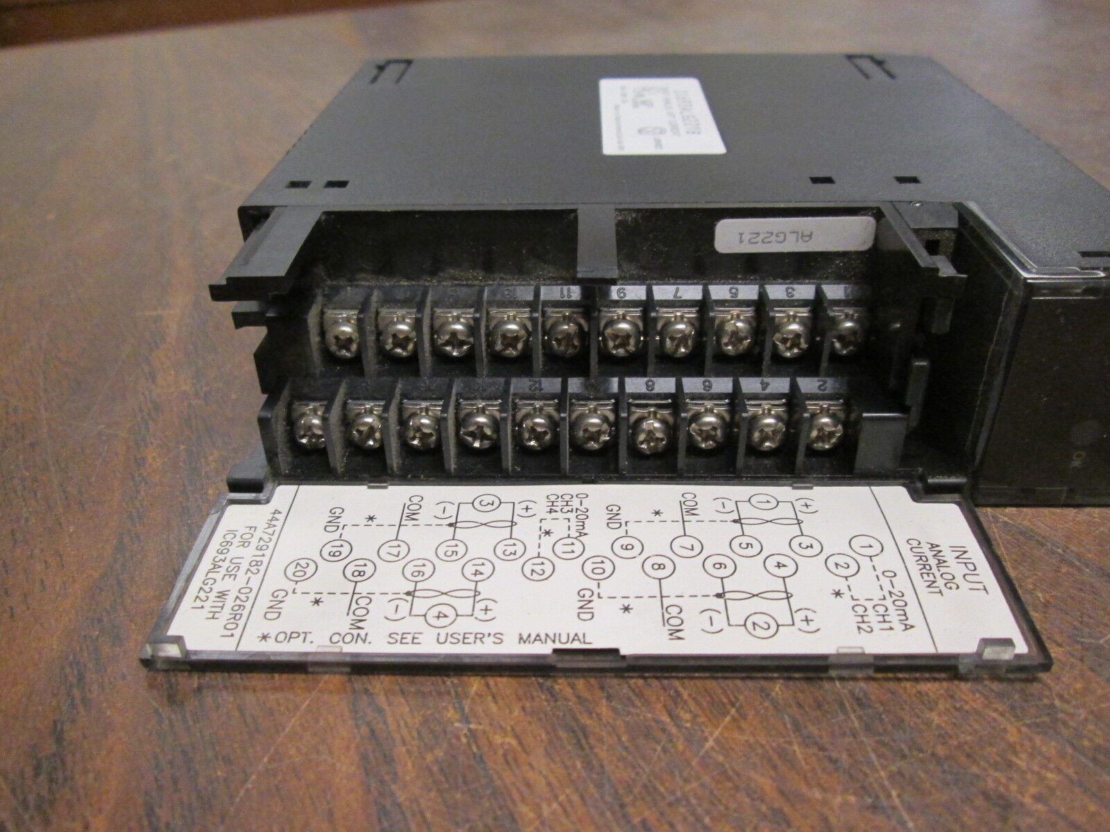 GE Fanuc Analog Input Module IC693ALG221B 4PT Used