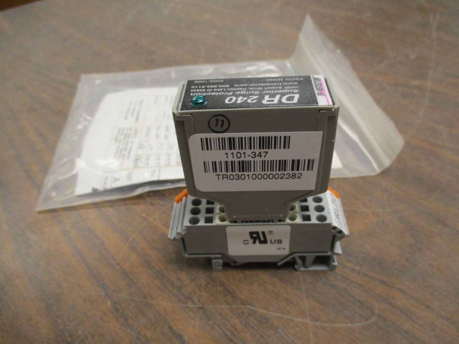 Transtector Surge Protector DR-240 240VAC 21000W Dissipation New Surplus