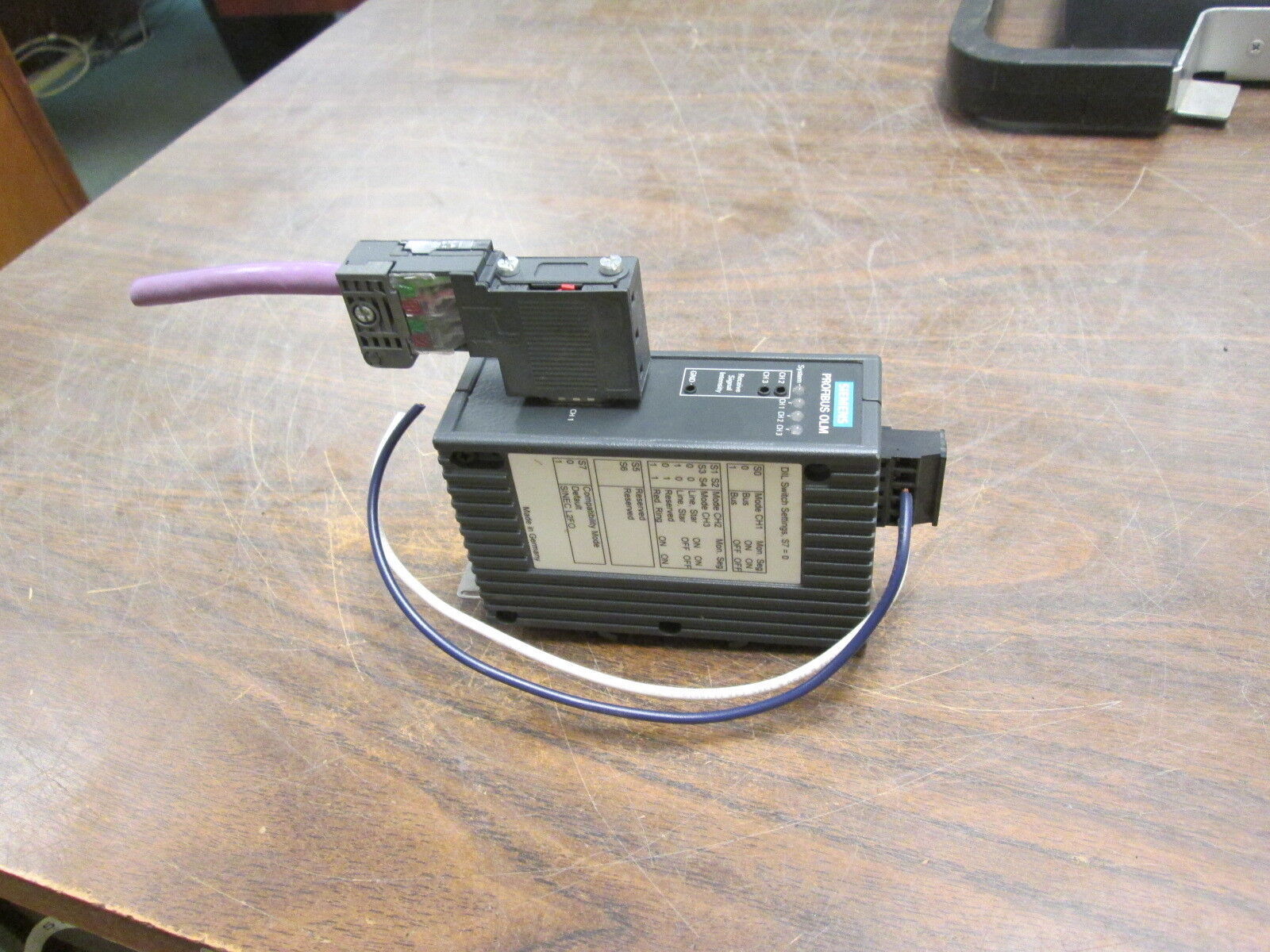 Siemens Simatic Net Profibus OLM/G11 Module 6GK1 502-2CB10 24VDC 200mA Used
