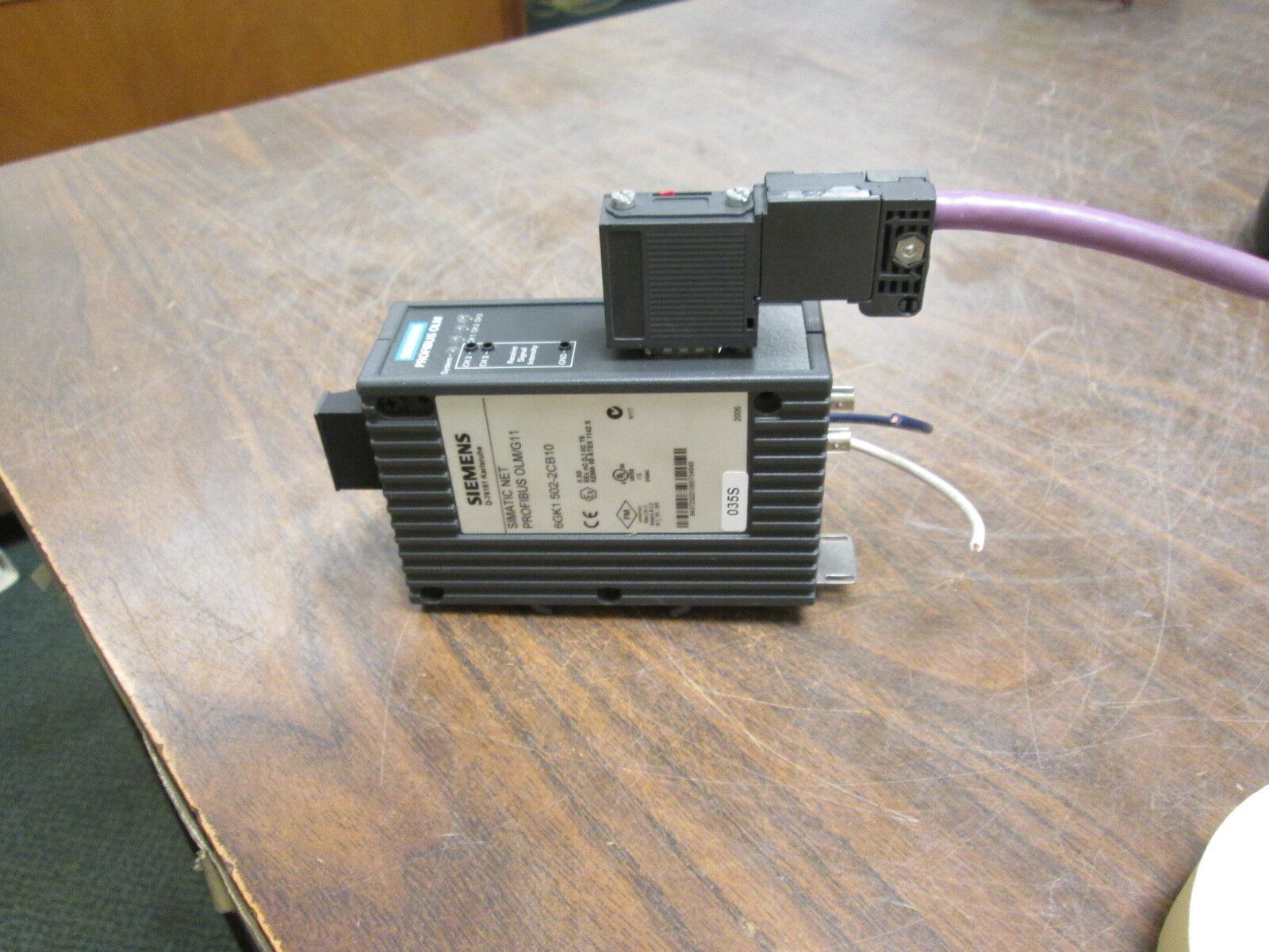 Siemens Simatic Net Profibus OLM/G11 Module 6GK1 502-2CB10 24VDC 200mA Used