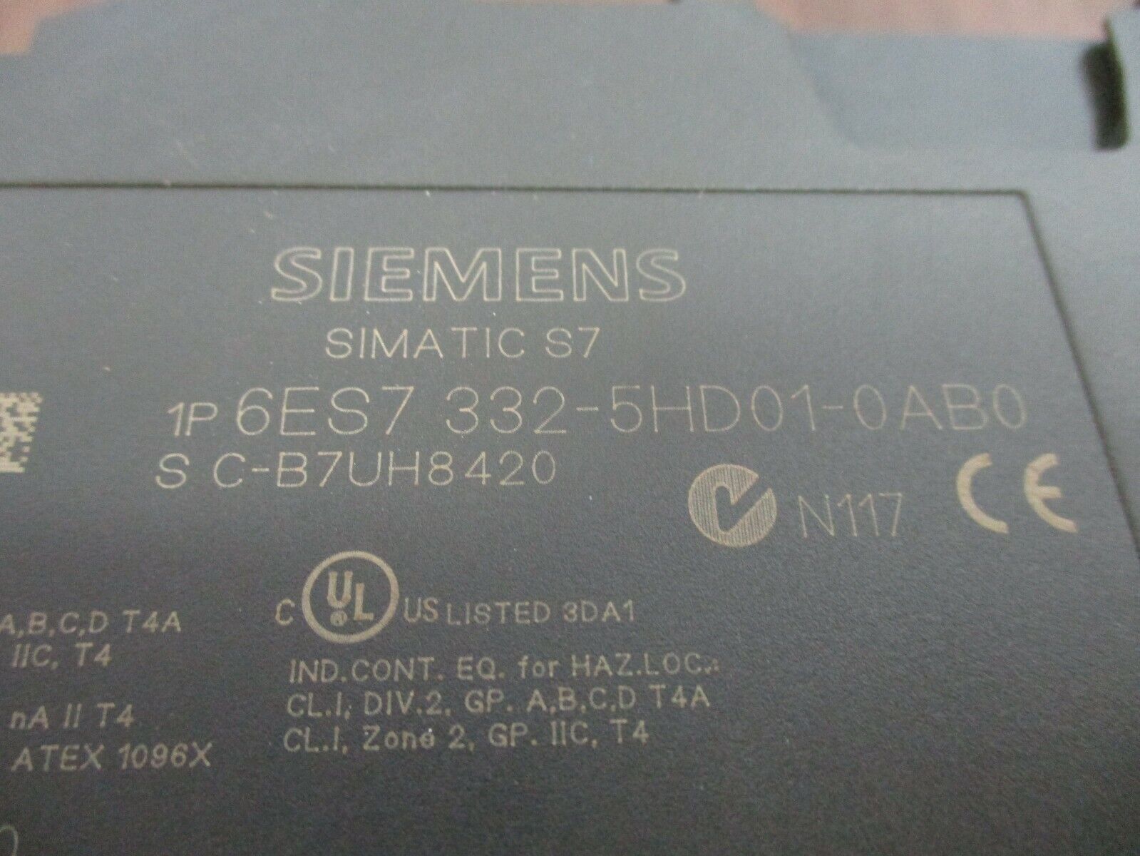 Siemens Simatic S7 Output Module 6ES7 332-5HD01-0AB0 E-Stand: 10 Used