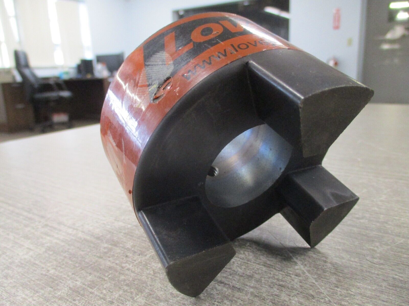 Lovejoy Jaw Coupling Hub L-150 Bore: 1 5/8" Used