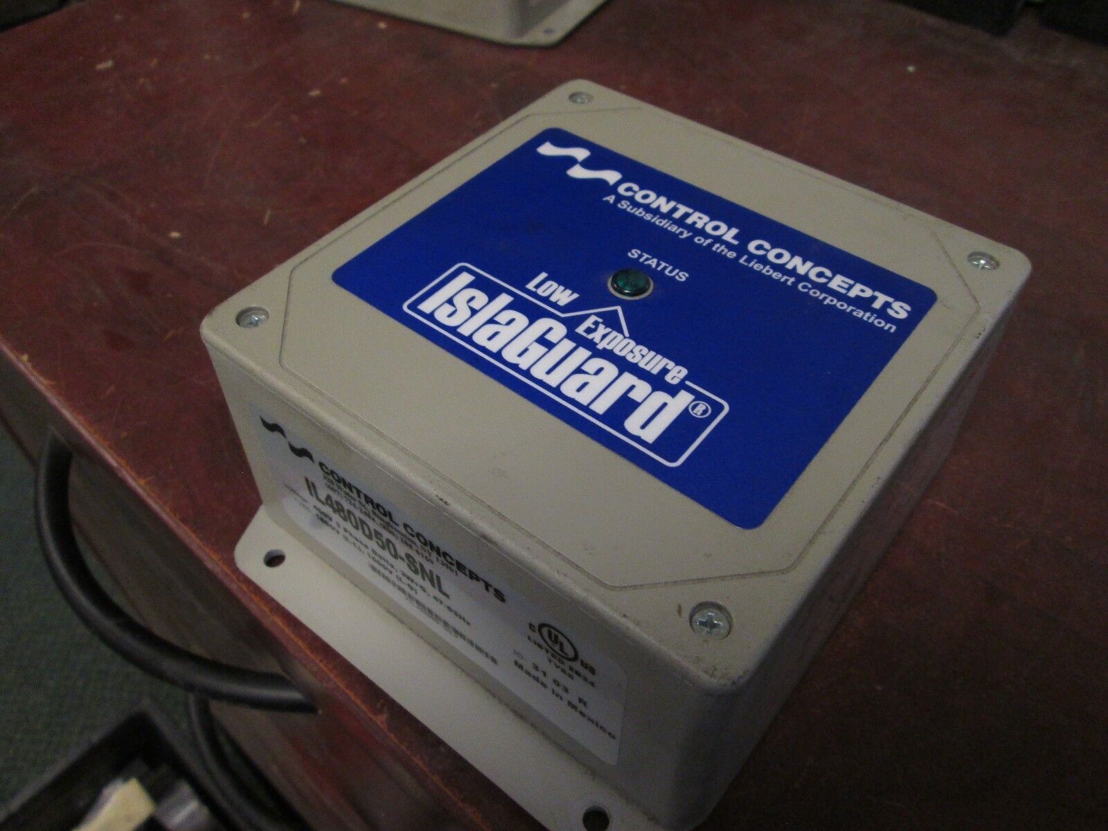 Control Concepts Low Exposure IslaGuard Surge Filter IL480D50-SNL 480V 3Ph Used