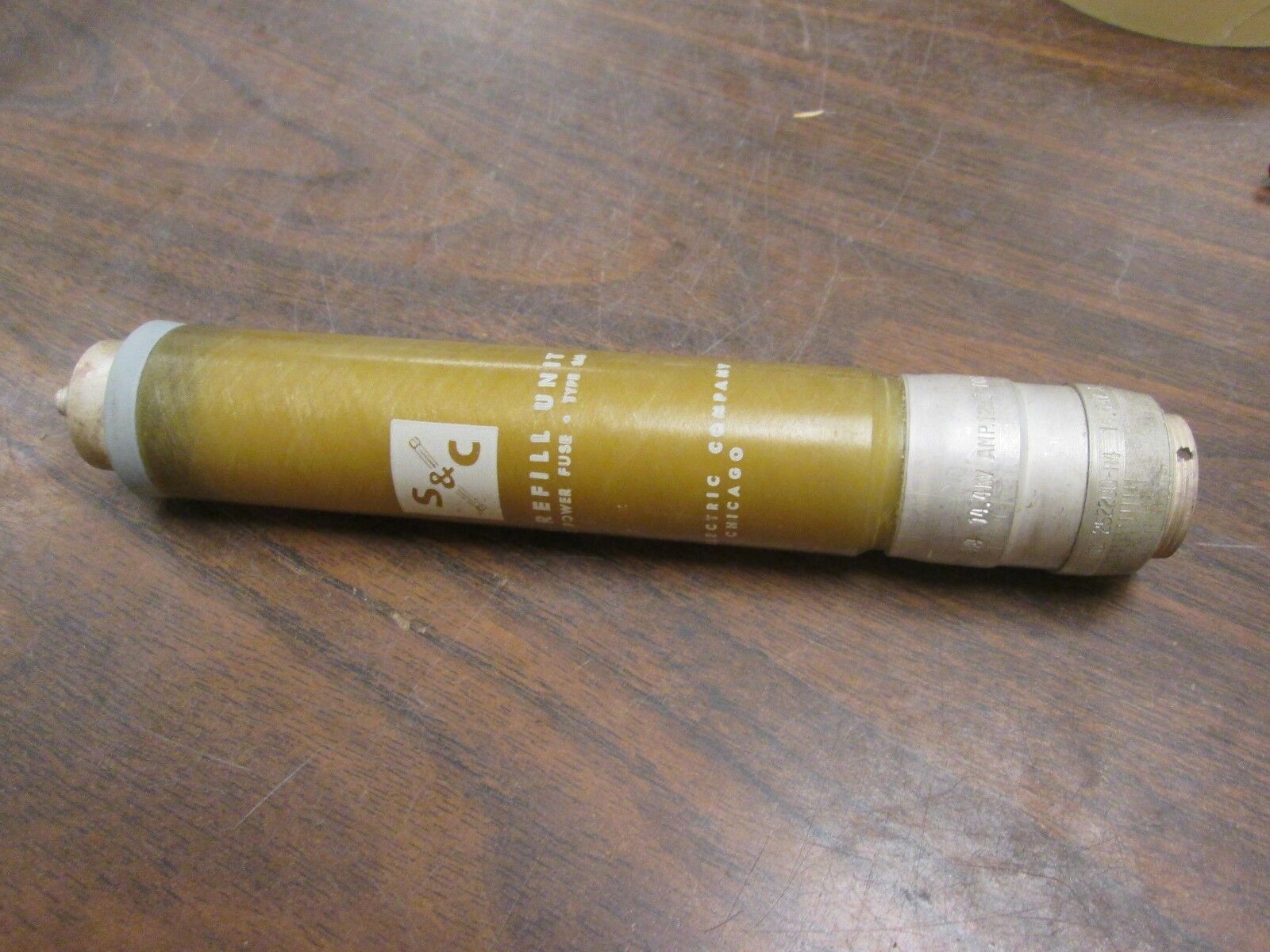 S&C SM-4 Refill Unit 252200-R4 125E 14.4KV Used