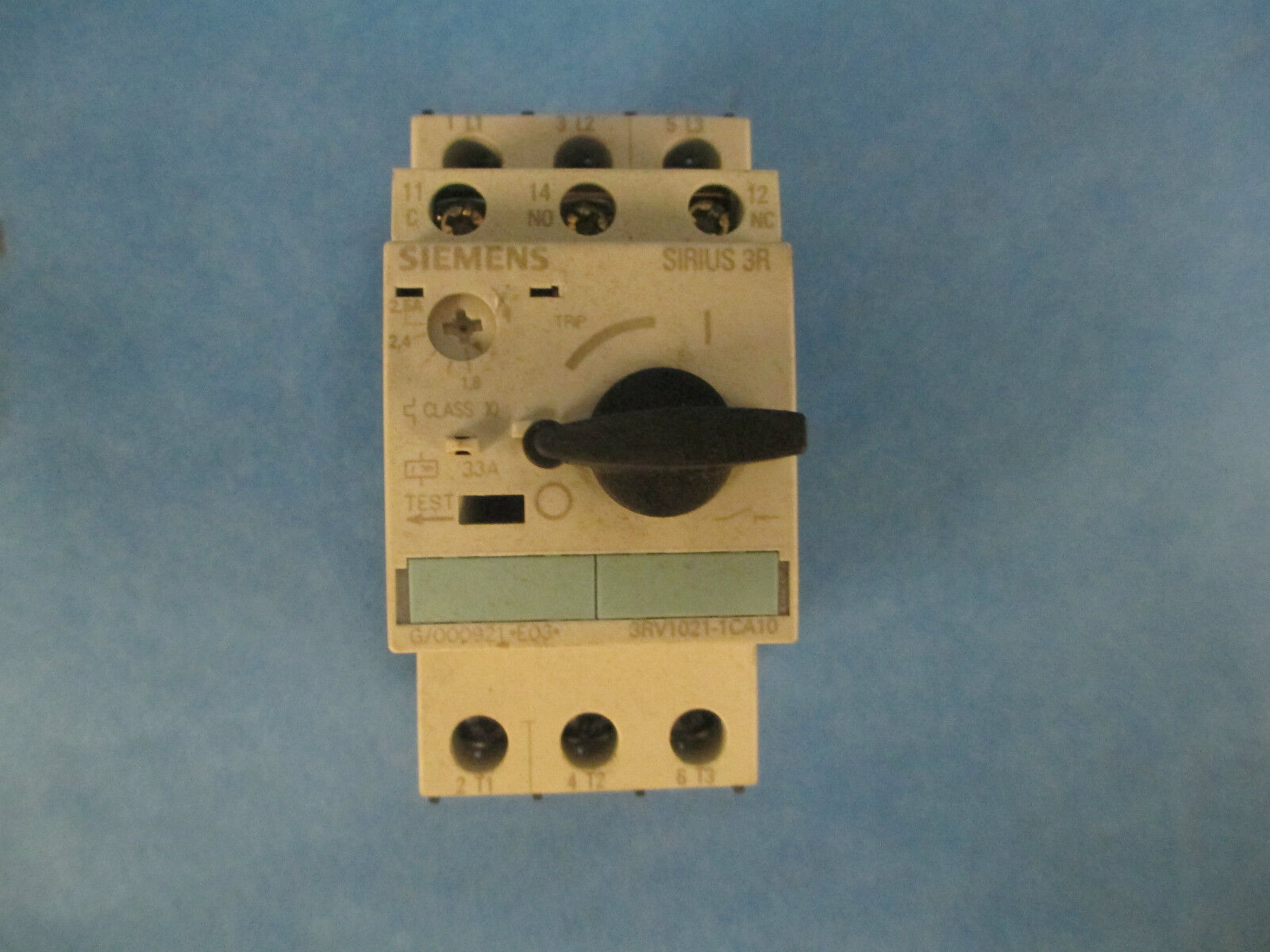 Siemens Sirius 3R Motor Protector 3RV1021-1CA10 1.8-2.5A Trip Used