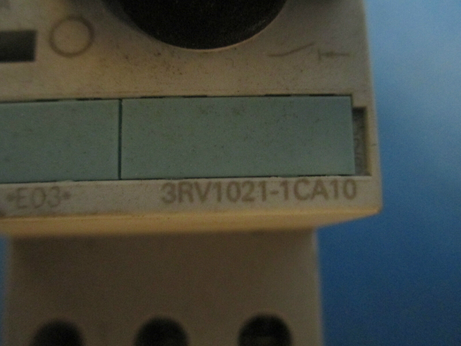 Siemens Sirius 3R Motor Protector 3RV1021-1CA10 1.8-2.5A Trip Used