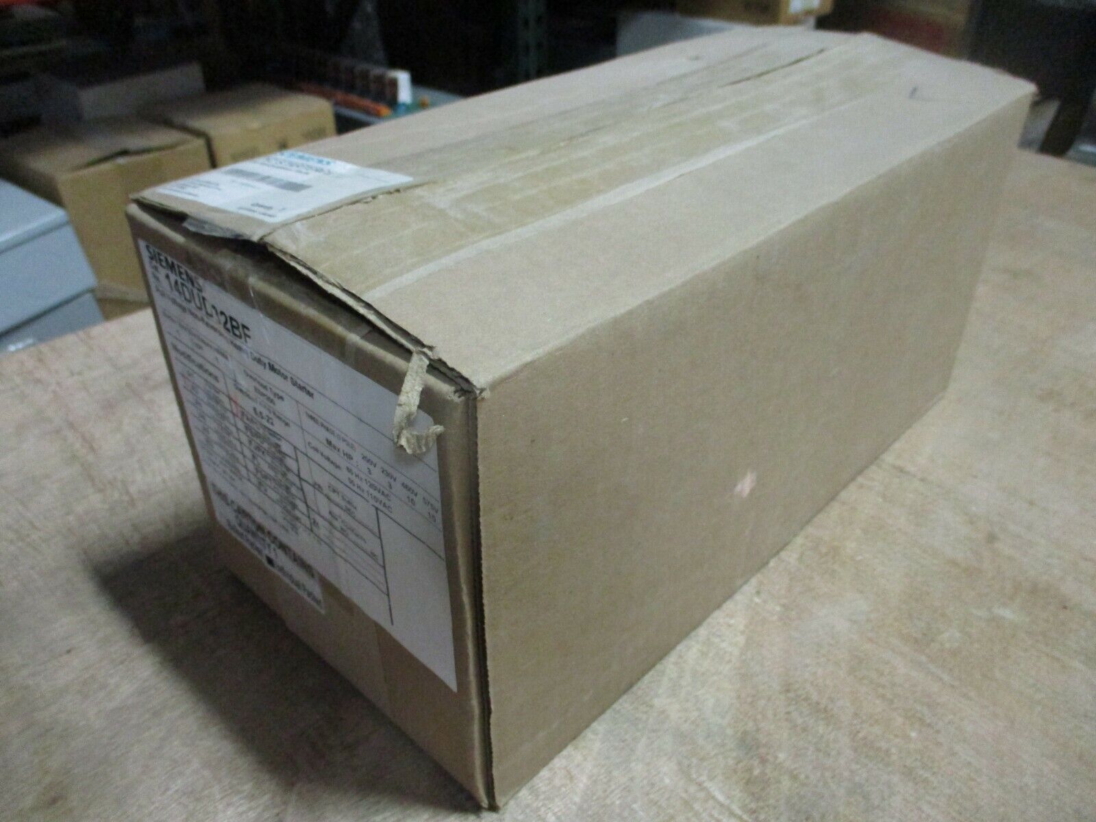 Siemens Enclosed Size 1 Starter 14DUD32BF 120V Coil Trip: 5.5-22A New Surplus