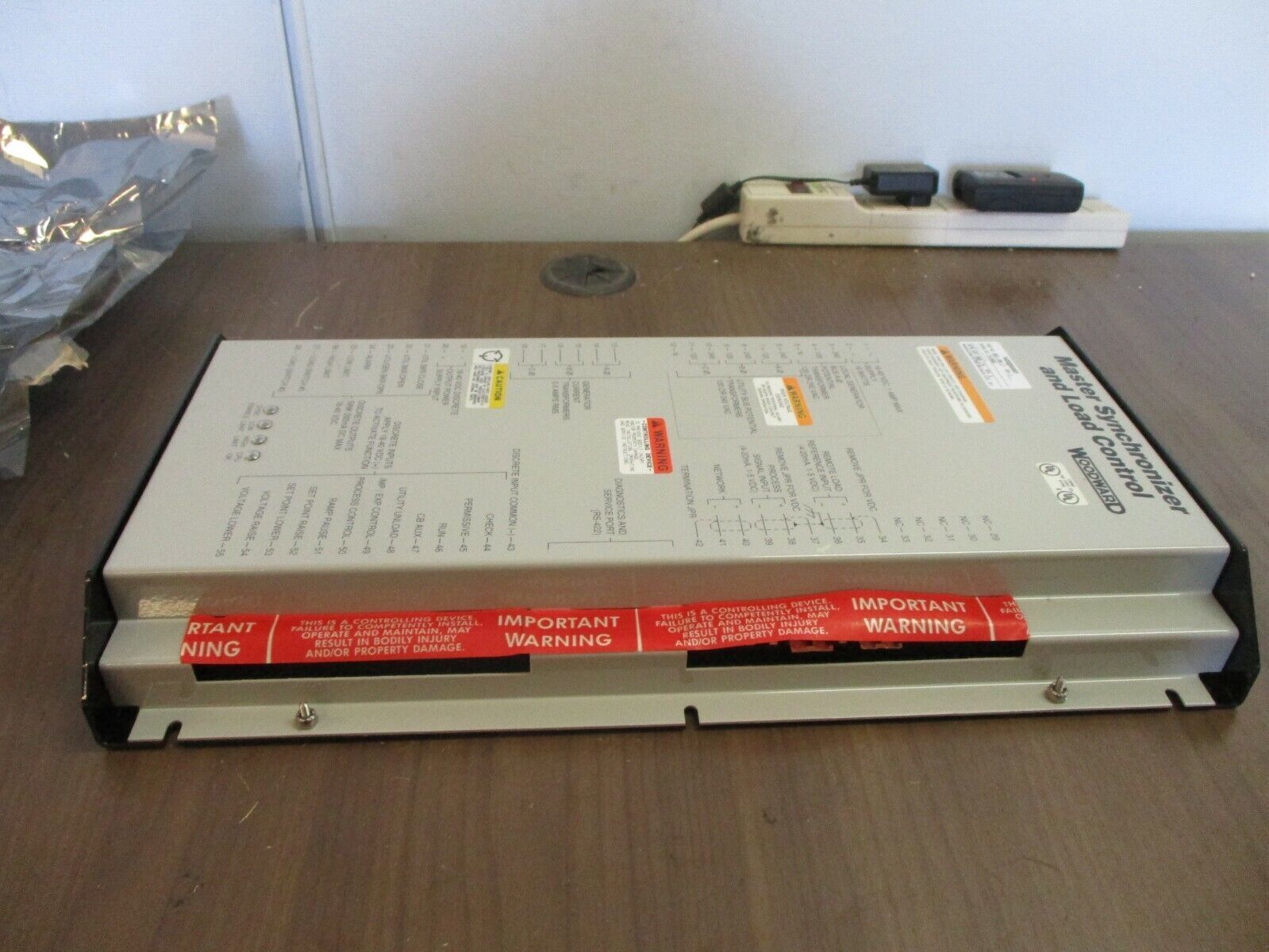 Woodward Master Synchronizer & Load Center 9907-004 Rev. C *No Box* New Surplus