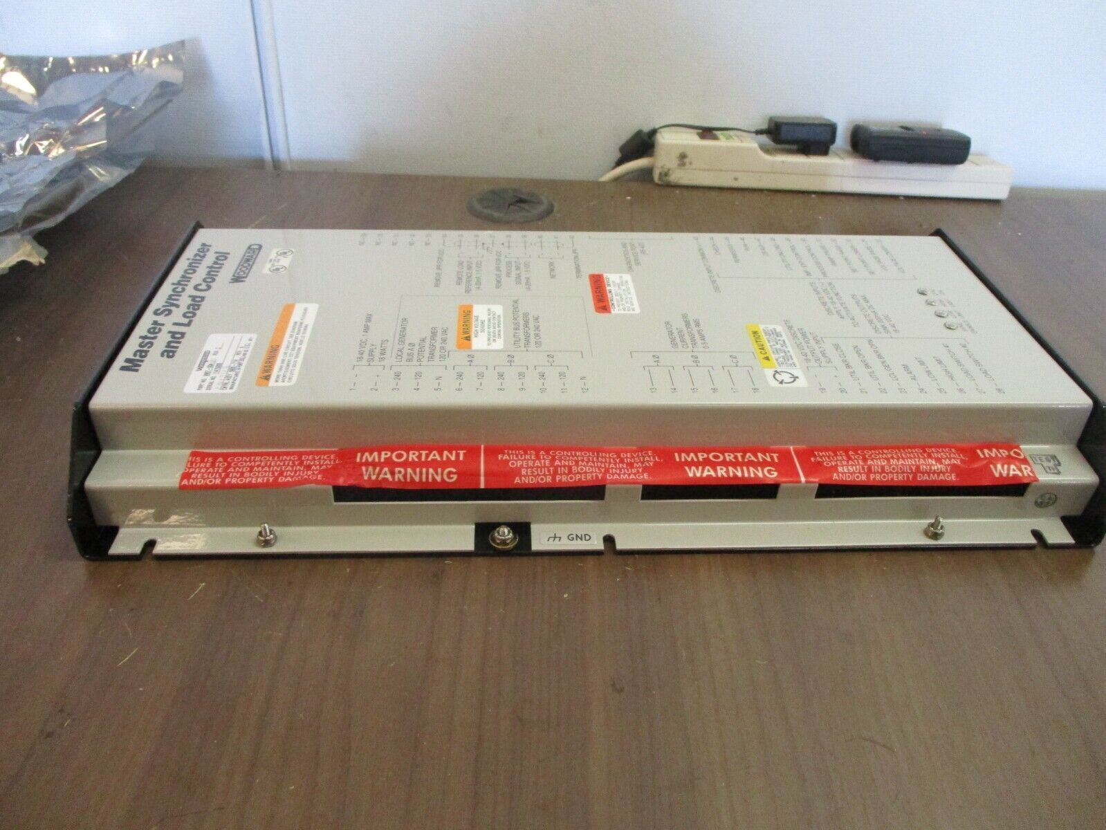 Woodward Master Synchronizer & Load Center 9907-004 Rev. C *No Box* New Surplus