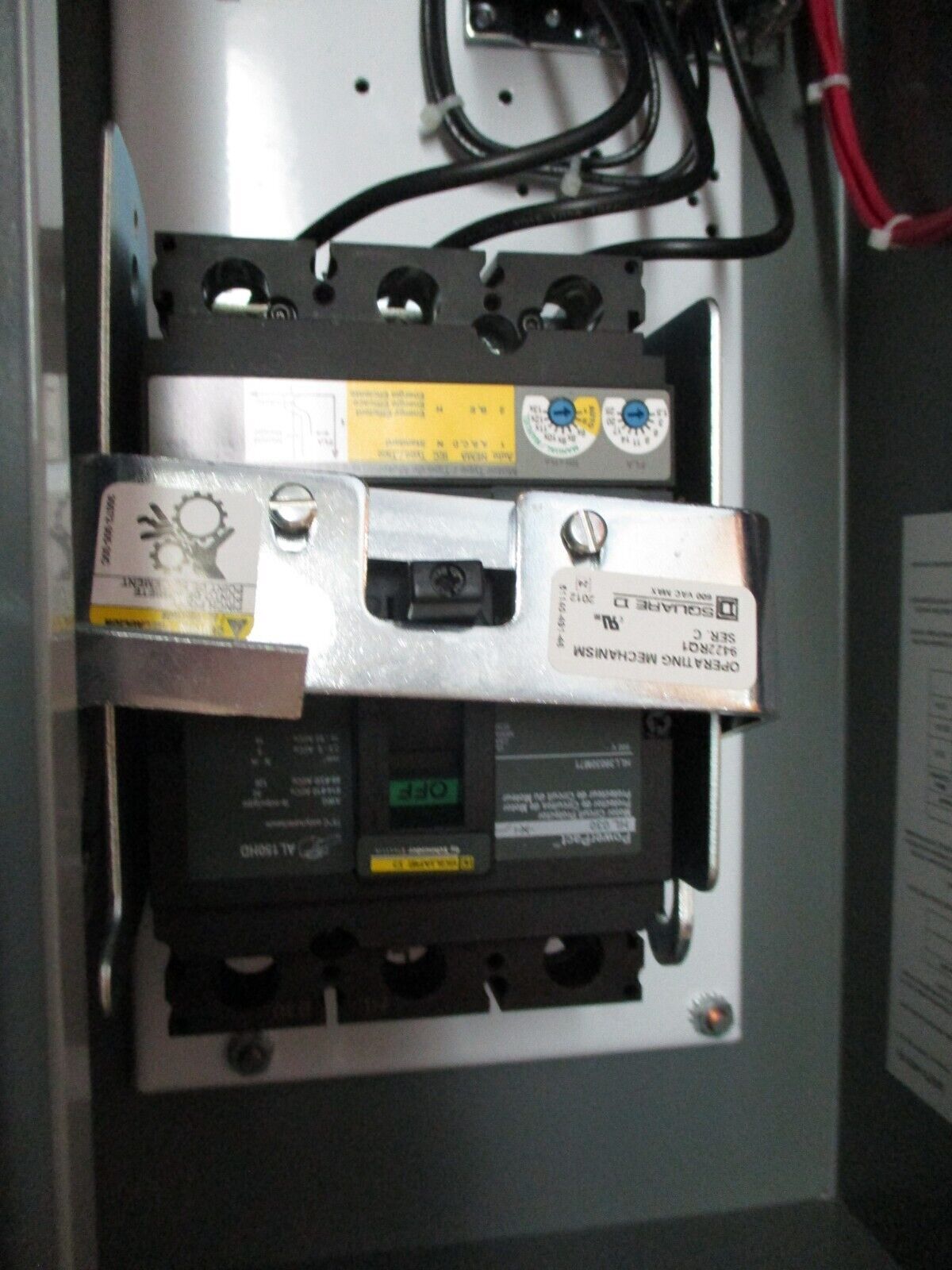 Square D Nema 12/3R Size 0 Breaker Combination 8539SBA53V81CFF4H309P1TX11 Ser. K