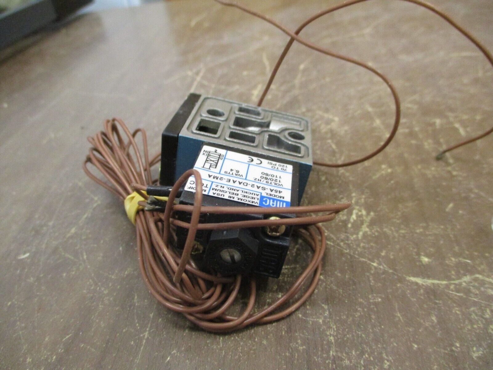 MAC Solenoid Valve 45A-SA2-DAAE-2MA 110-120V New Surplus