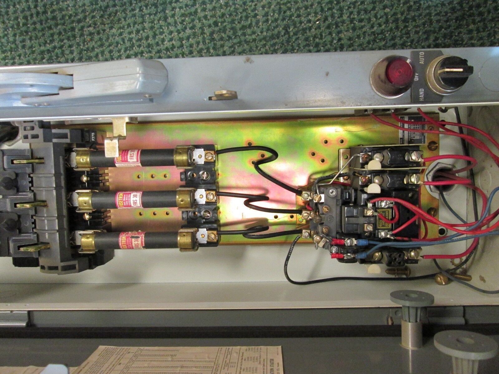 Allen Bradley Fusible Combination, 712-AAB247, Size 0 Used