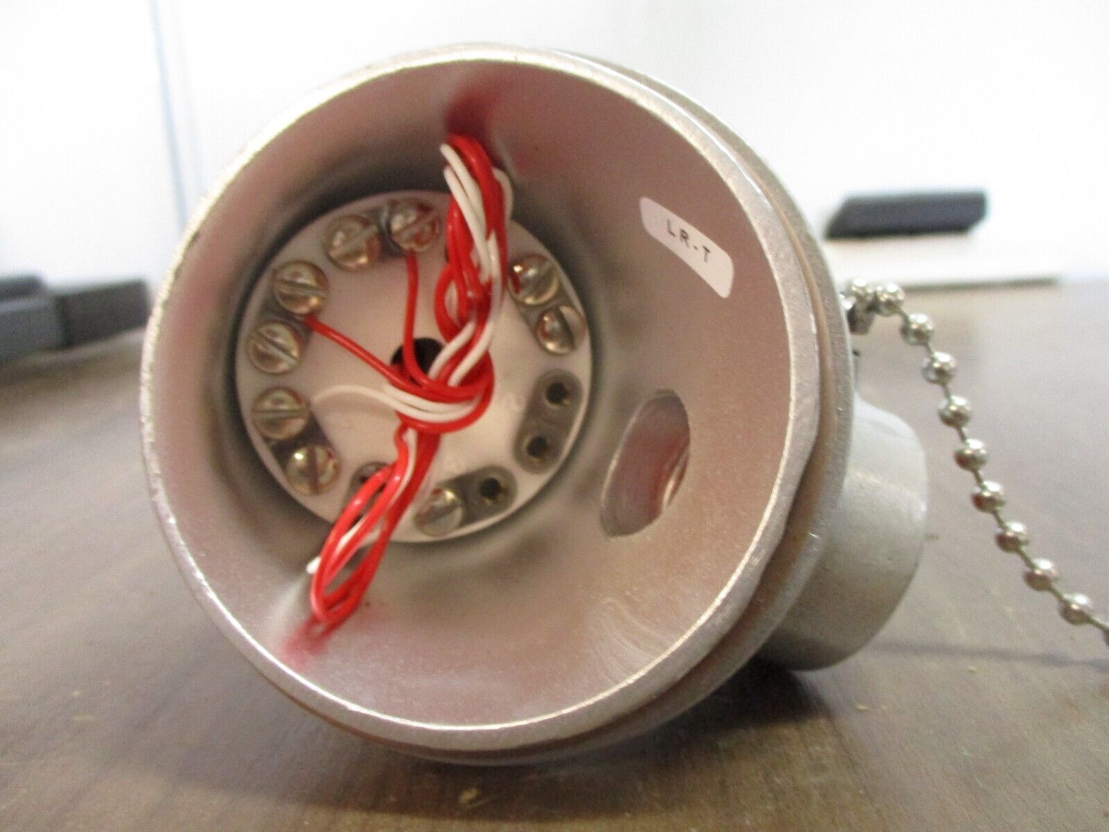 Foxboro Temperature Probe PR-13BSS-014 *Missing 3 Terminal Screws* Used