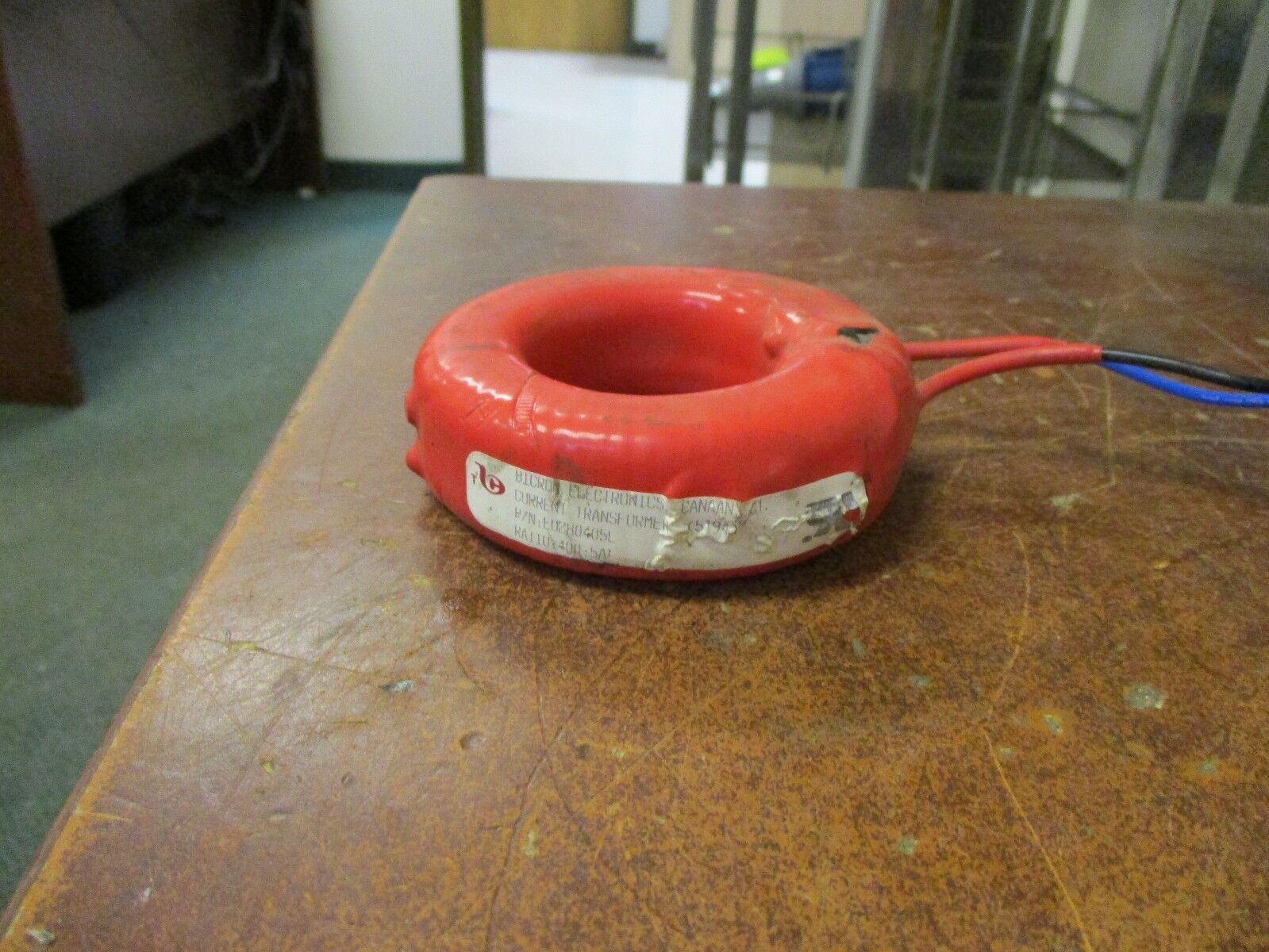 Bicron Current Transformer EU2B0405L Ratio 400:SA Used