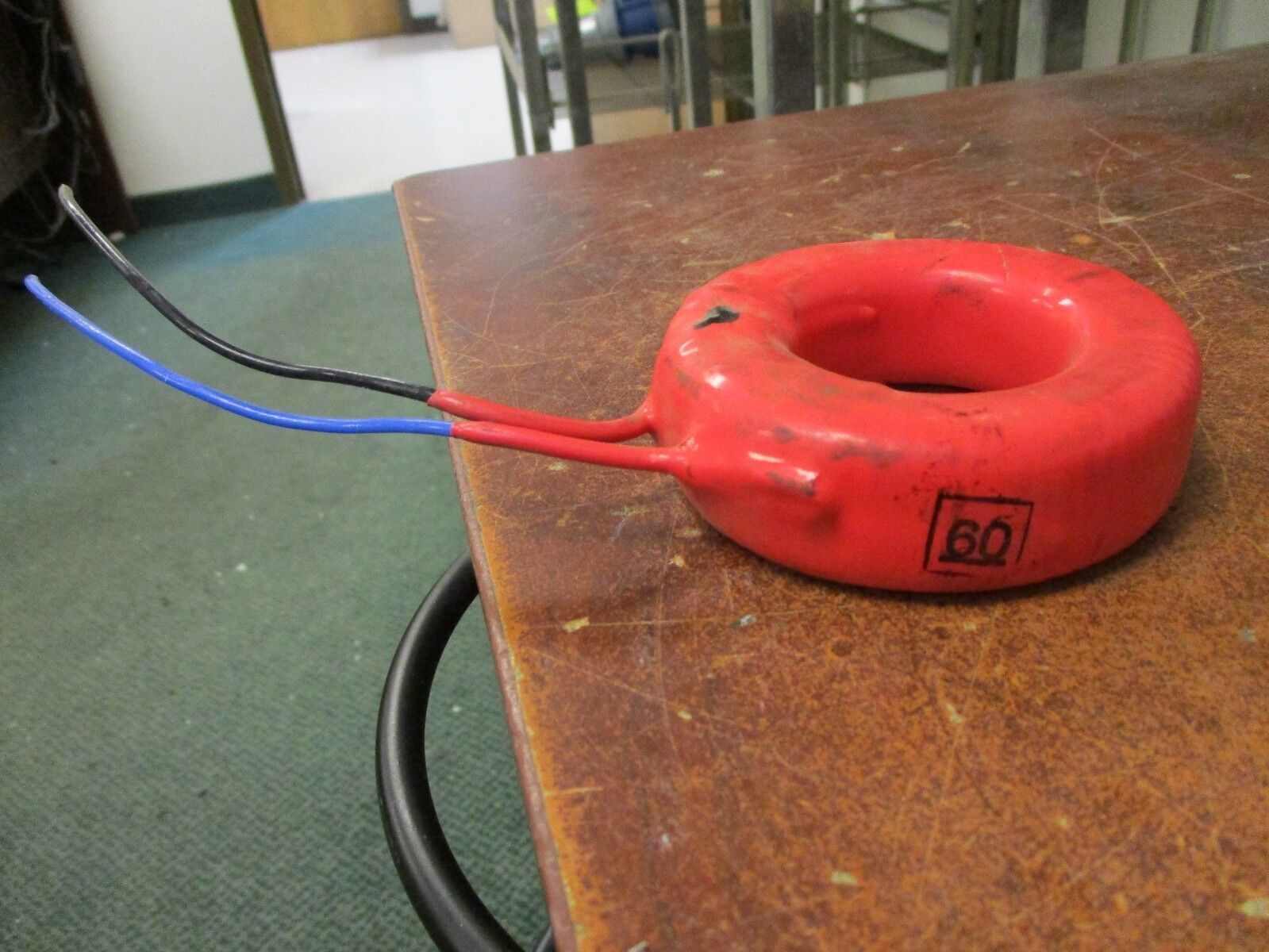 Bicron Current Transformer EU2B0405L Ratio 400:SA Used