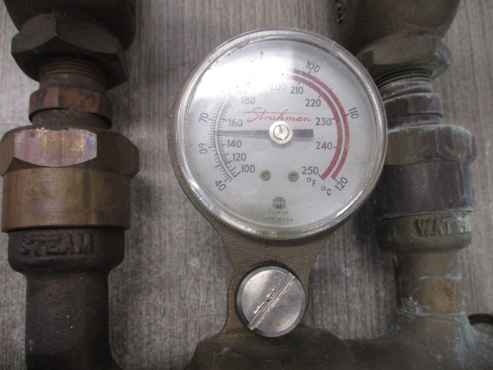 Strahman Steam & Cold Water Mixing Unit M-5000 150PSI Used