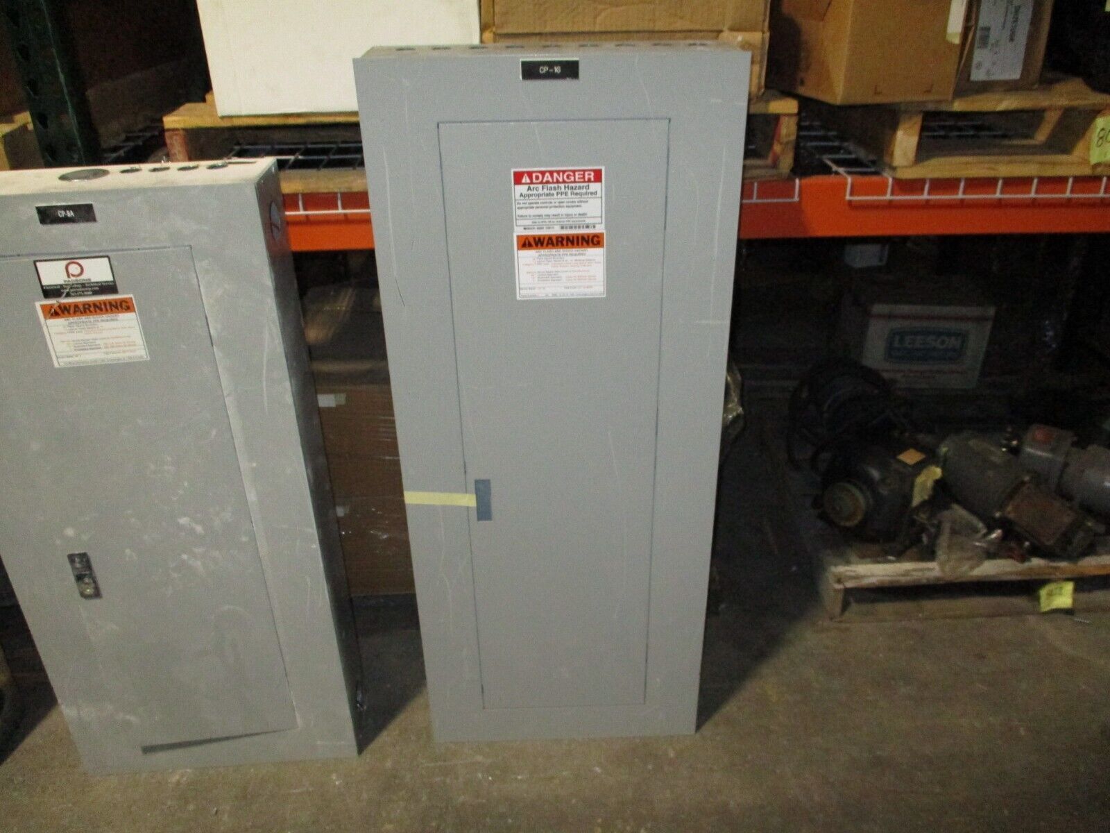 GE Main Lug Breaker Panel AQU3422RCX 225A Max 208/120V 3Ph 4W 42-Slot Used