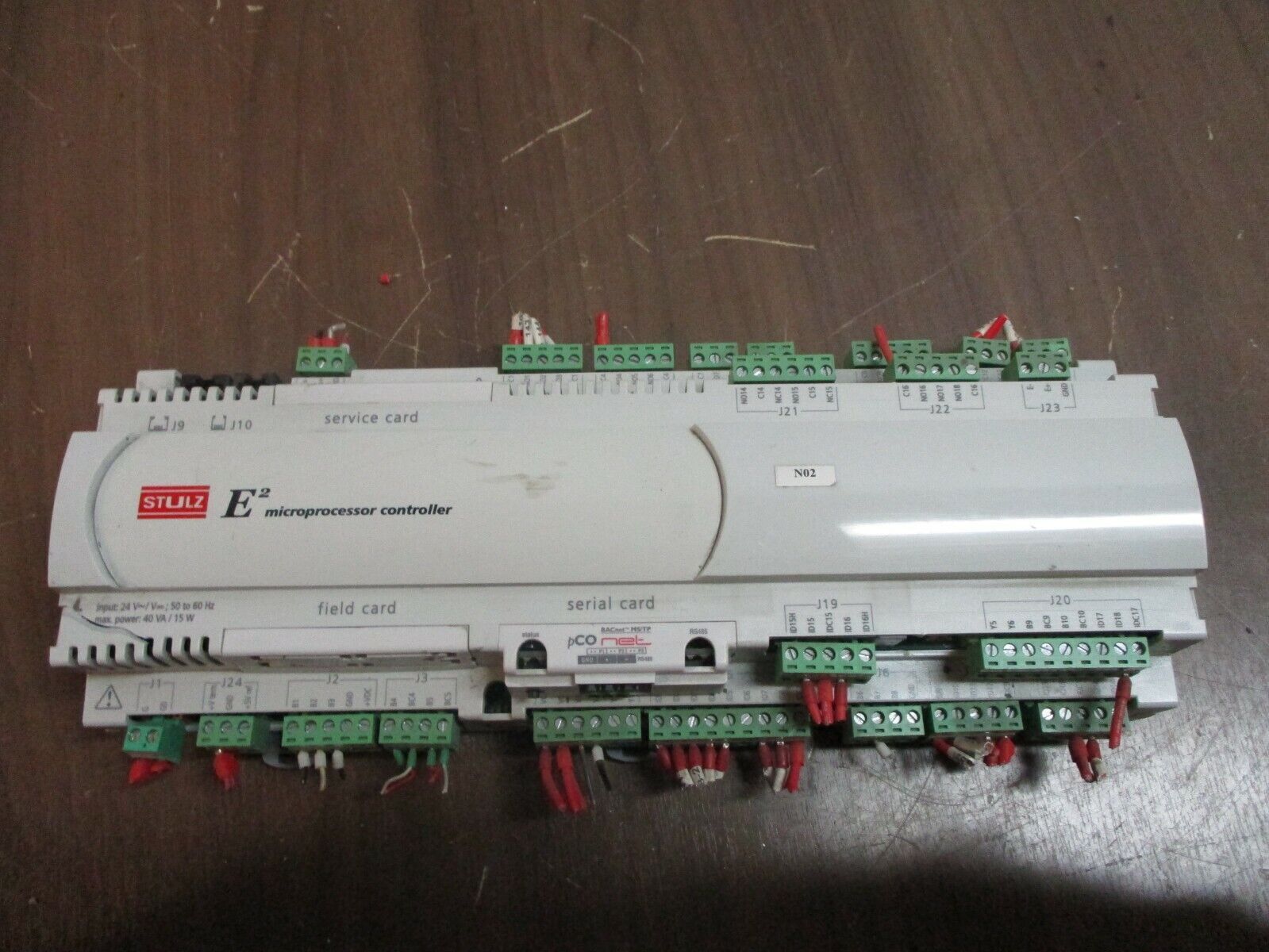 Carel Stulz E² Microprocessor Controller PCO3ST0AL0 Rev. 2.011 24V Used