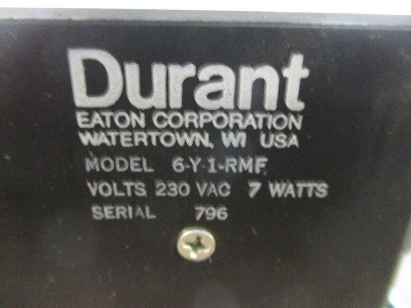 Durant Counter 6-Y-1-RMF 230V 7W Used