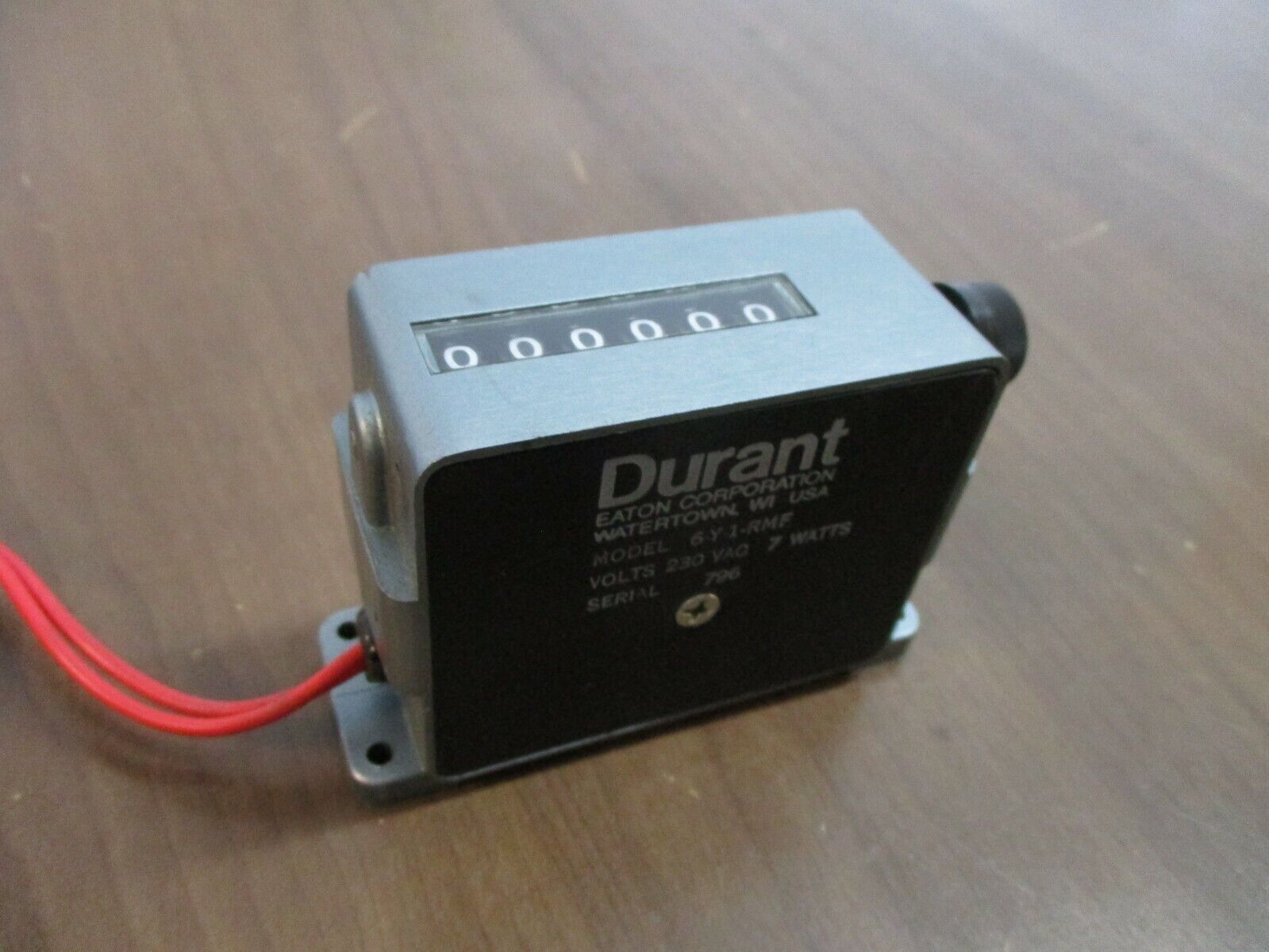 Durant Counter 6-Y-1-RMF 230V 7W Used