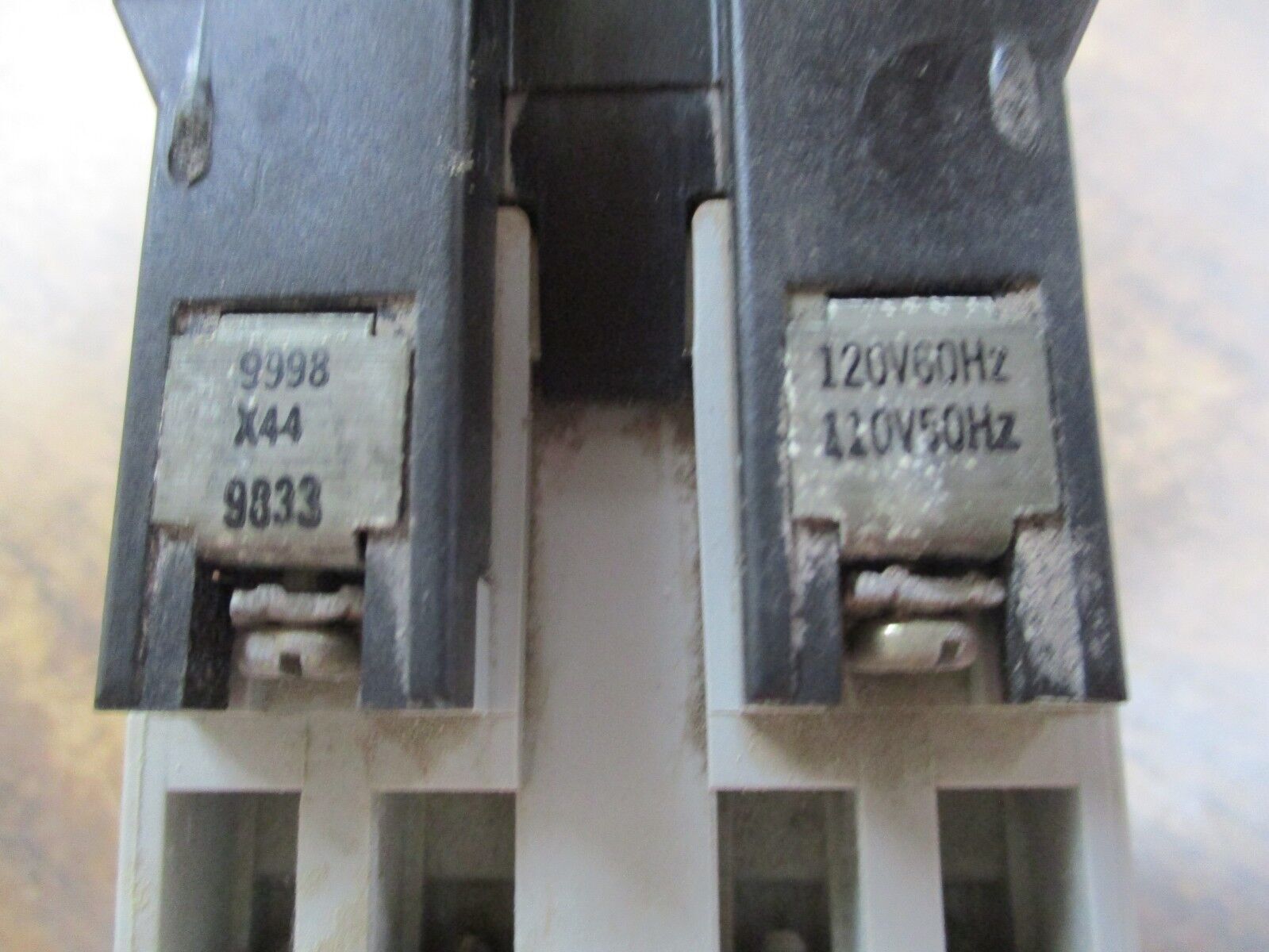 Square D Type X Control Relay 8501 X0 80 9840 Ser. A 120V Coil 20A 600V Used