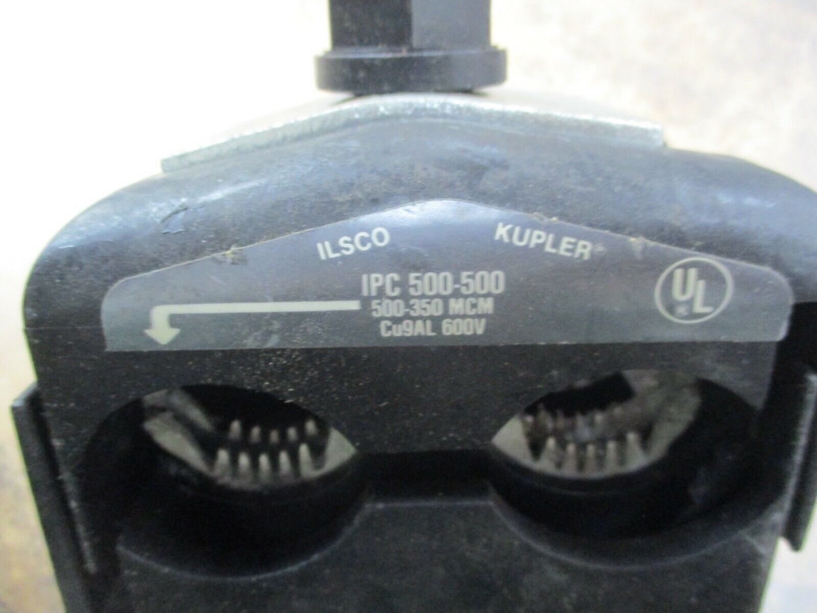 Ilsco/Kupler Insulation Piercing Connector IPC 500-500 500-350MCM 600V Used