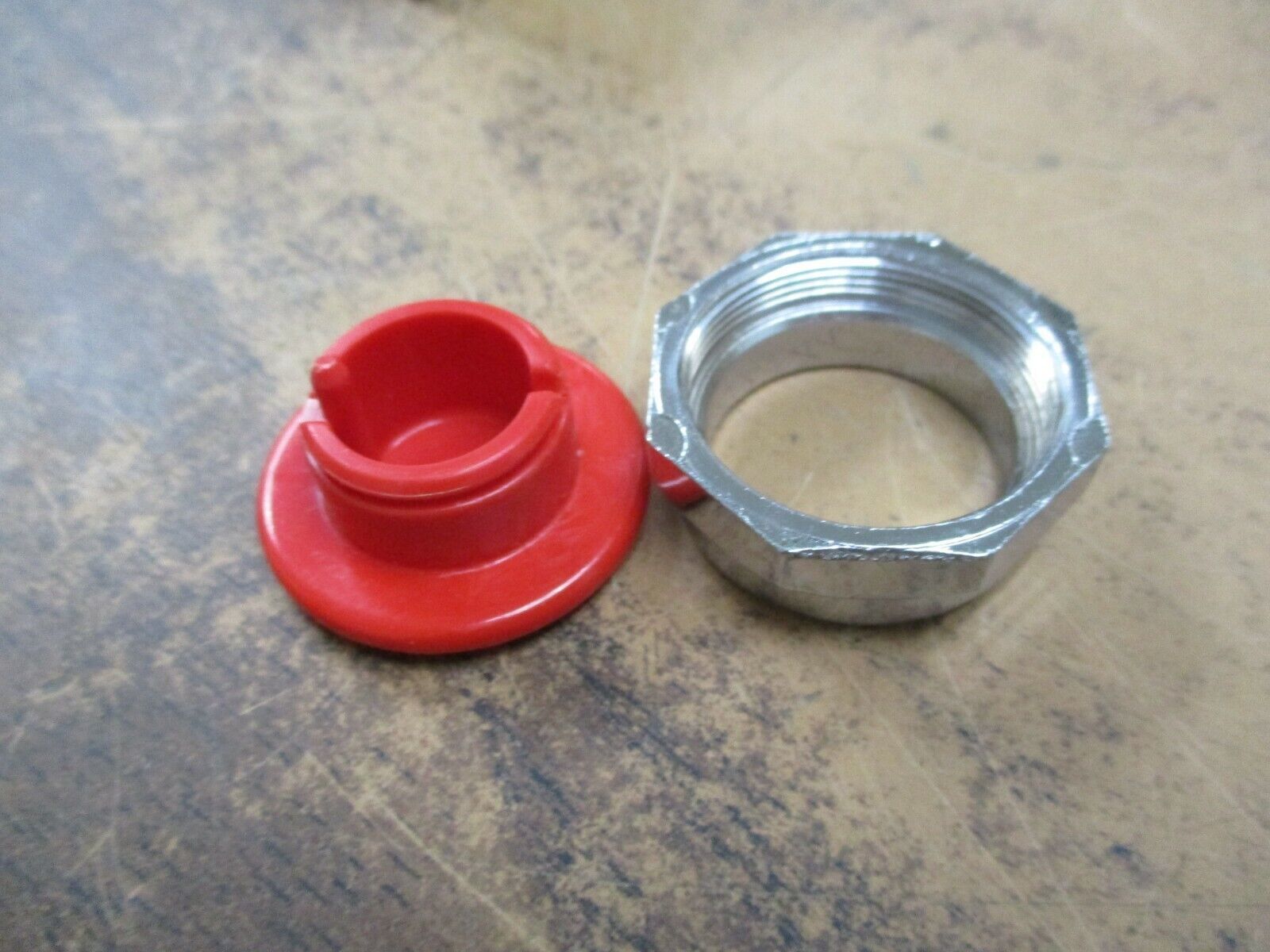 Square D Mushroom Button Kit 9001 K-16R Ser. H 1-3/8" Red New Surplus