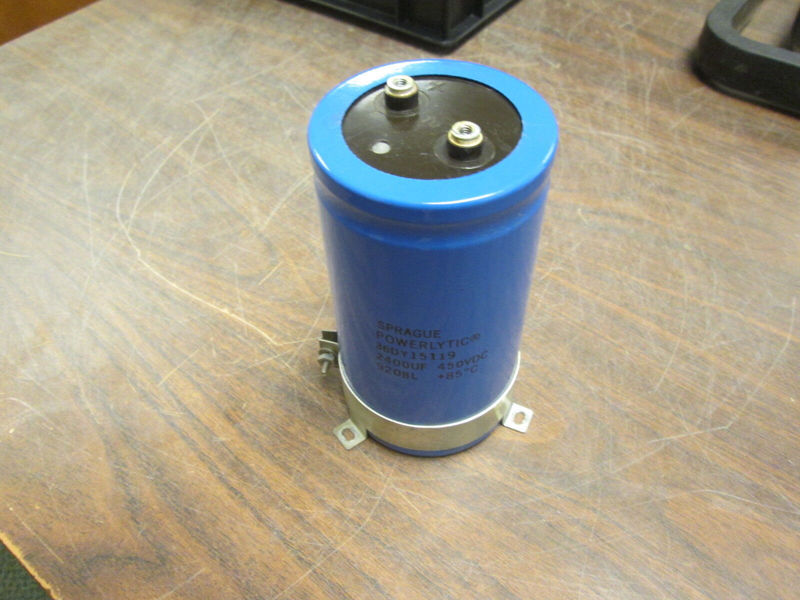 Sprague Powerlytic Capacitor 36DY15119 2400UF 450VDC Used