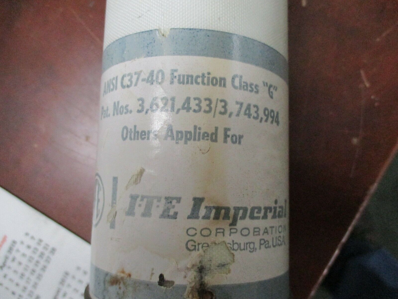 ITE CL-14 Fuse 225-007-974 65E 15.5KV Used