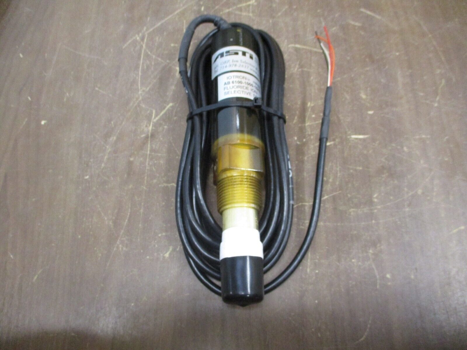 ASTi Iotron FluorideIon Selective Sensor AB6100-1000-15-TL *No Box* New Surplus