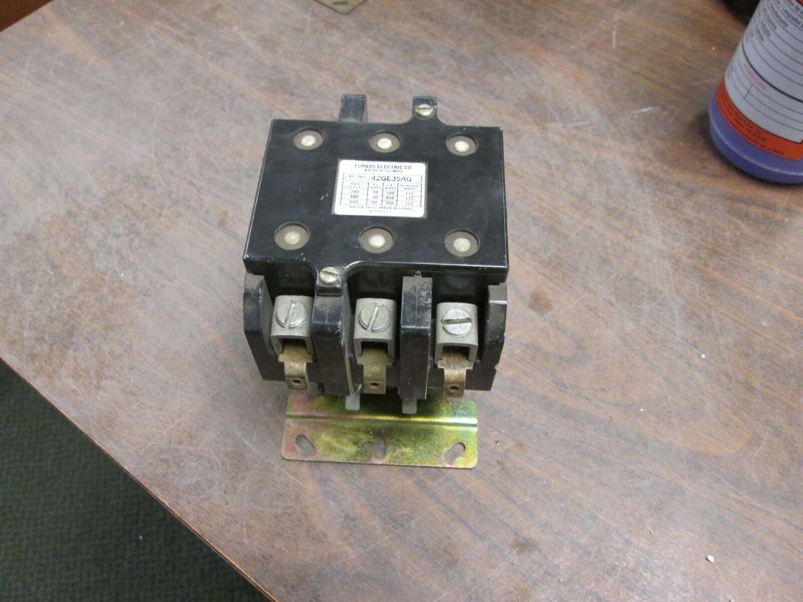 Furnas Contactor 42GE35AG 110-120v Coil Used