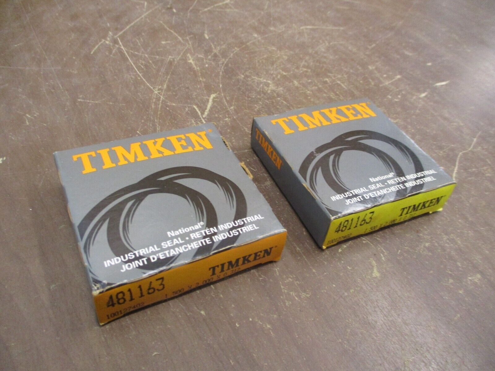 Timken Oil Seal 481163 1.500 x 2.000 x 0.312 *Lot of 2* New Surplus